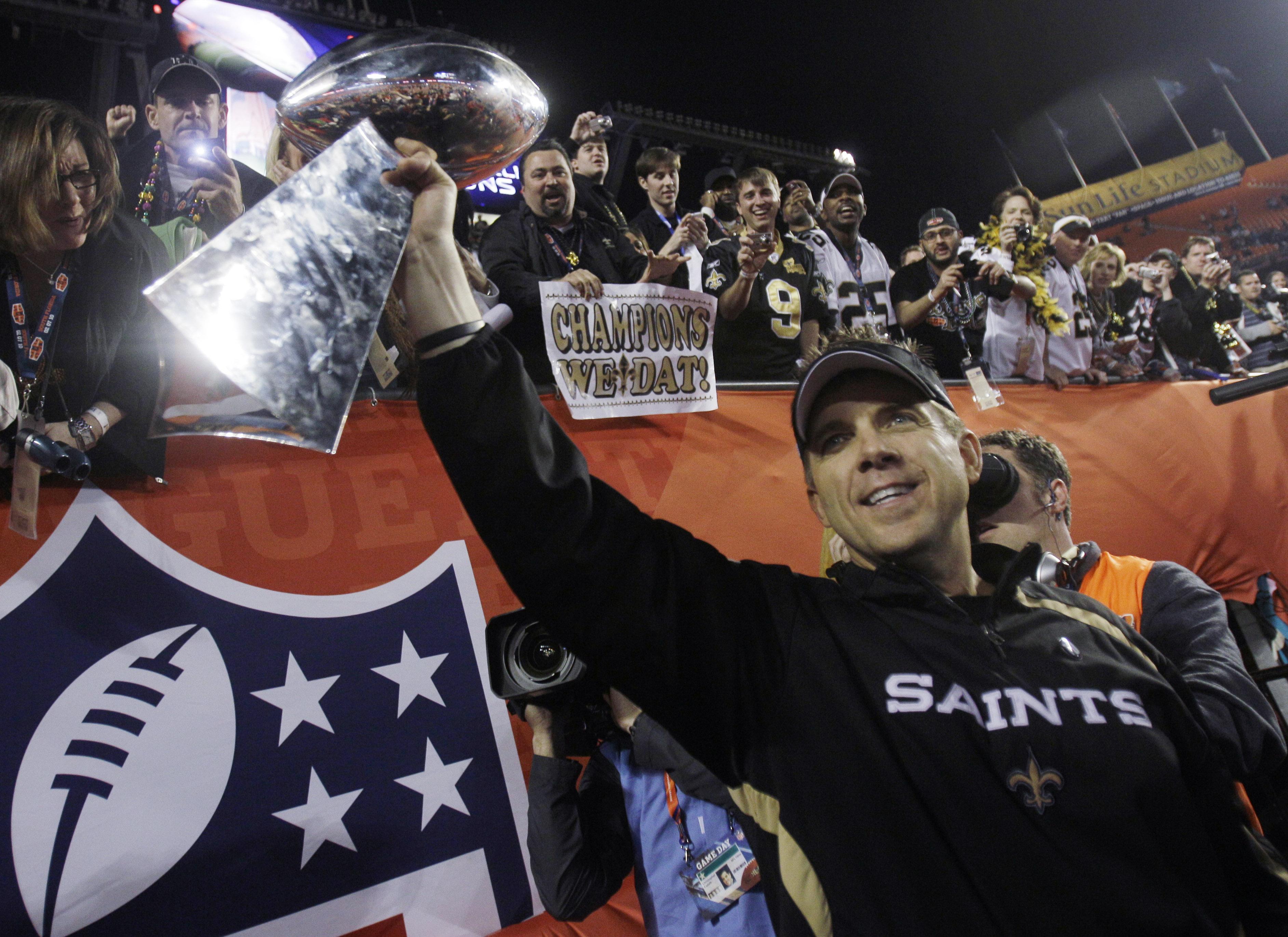 amerikansk fotboll, NFL, super bowl, Avstängning, USA, Sean Payton, New Orleans Saints