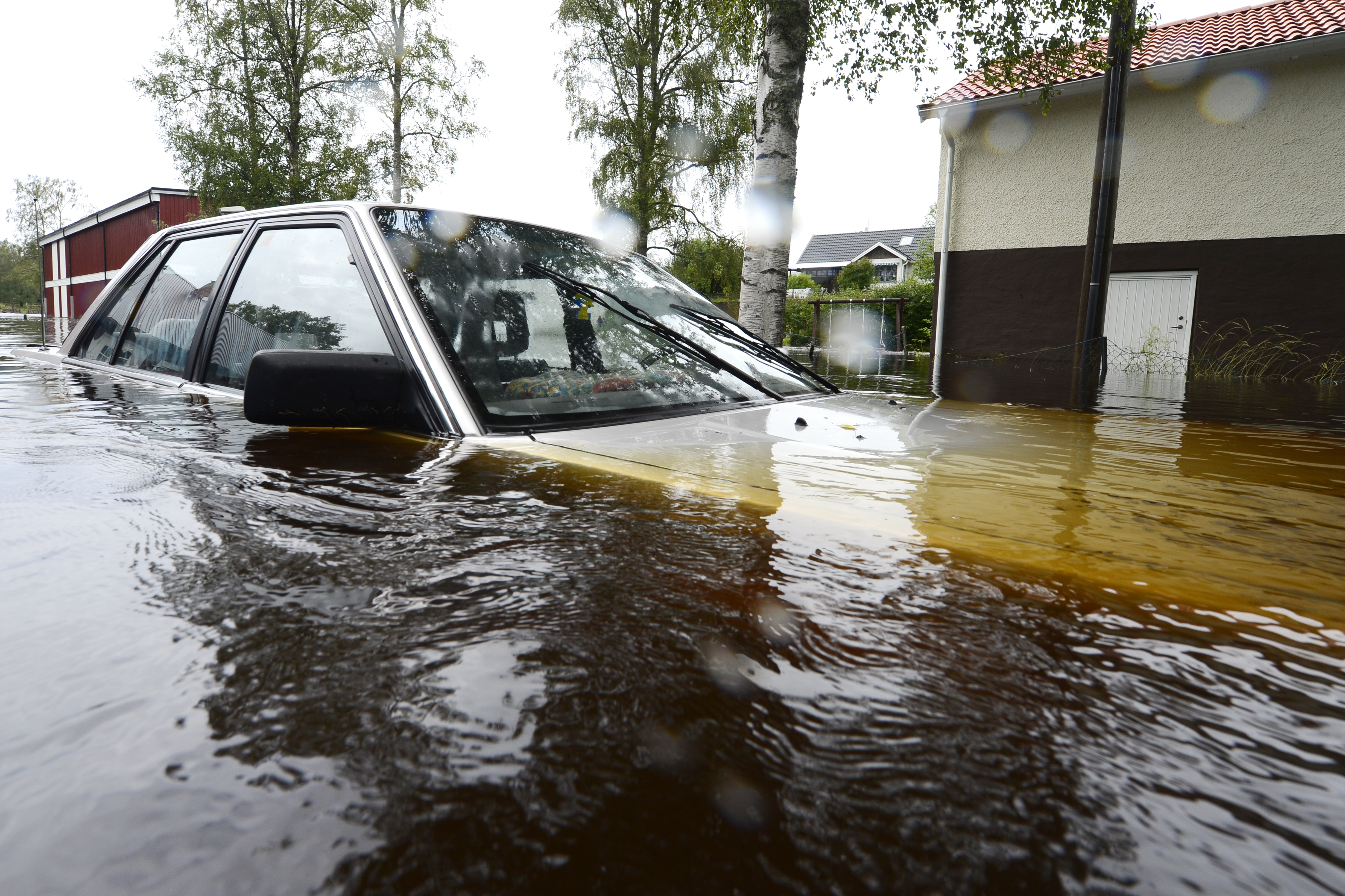 Småland, Översvämning, bildextra, regn