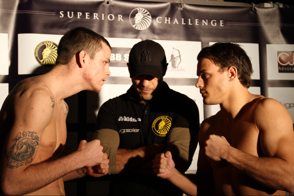Hovet, Superior Challenge 6, MMA, Superior Challenge, Invägningar