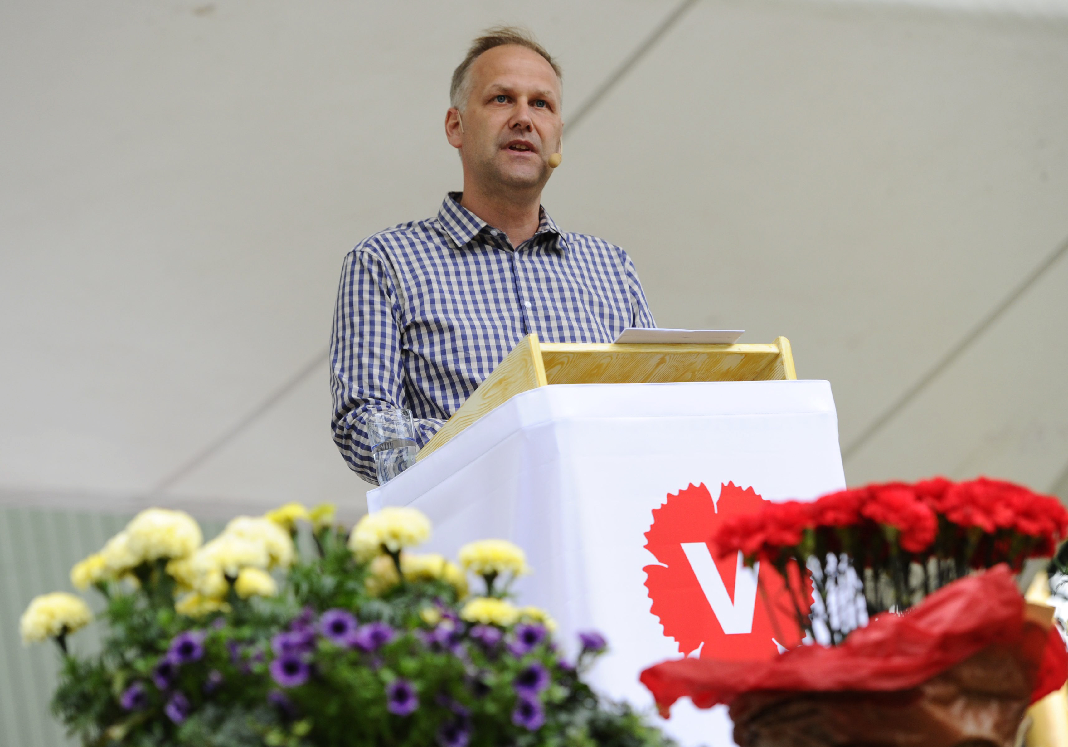 Almedalsveckan, Visby, vänsterpartiet, Almedalen, Jonas Sjöstedt