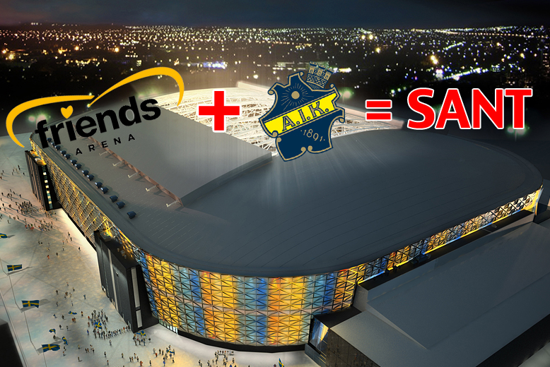 Tele2 arena, AIK, Friends Arena, Djurgarden