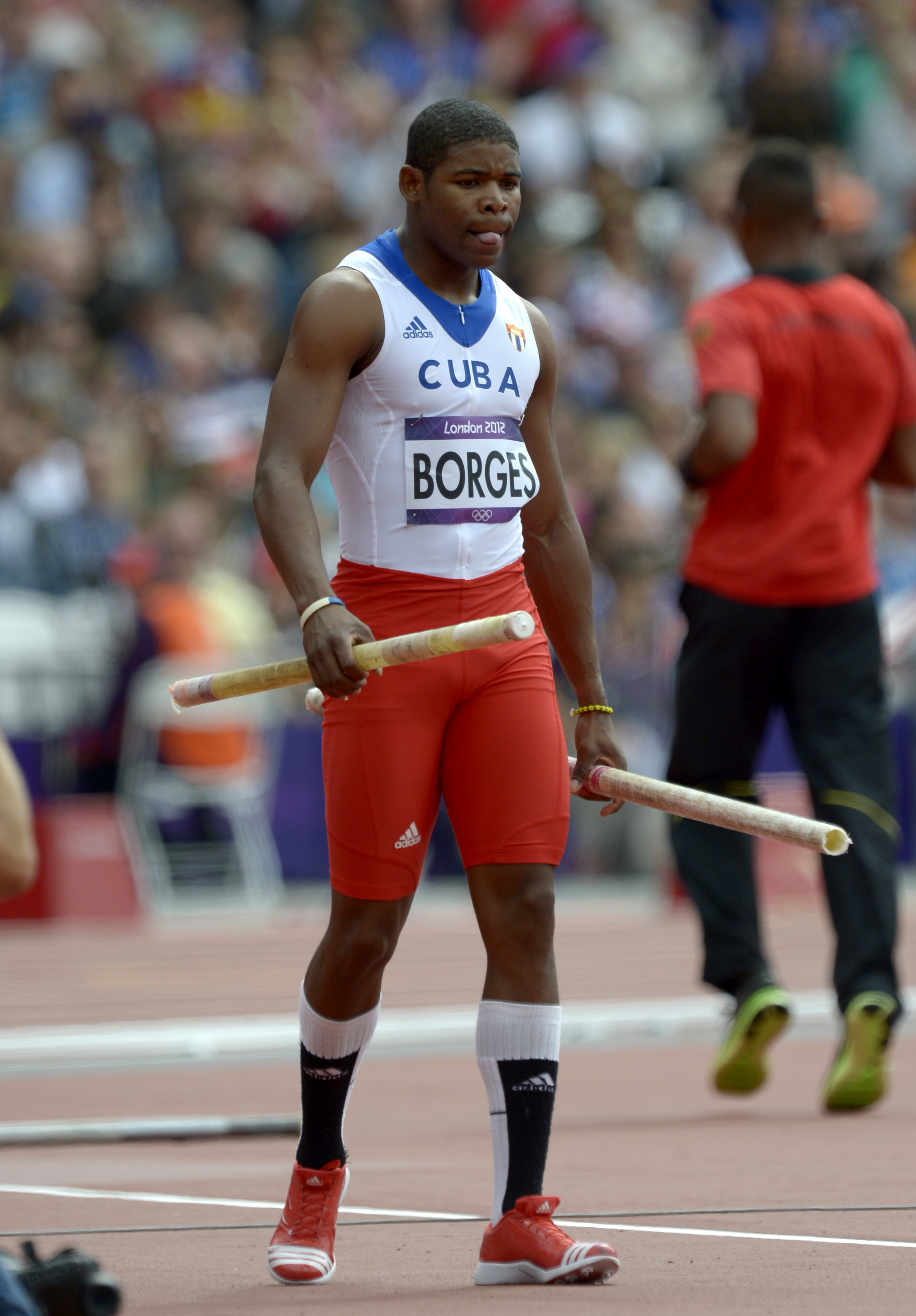 Kuba, OS, London, Lázaro Borges, Stavhoppning