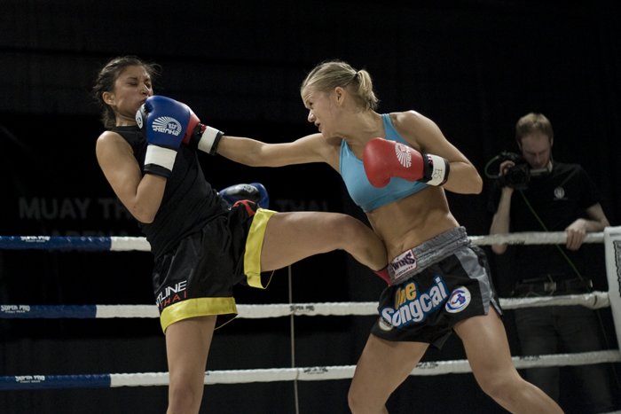 Muay Thai Arena, Goteborg, Fighter Muay Thai, Linnea Skåpdahl, Alex Harris, Elias Daniel