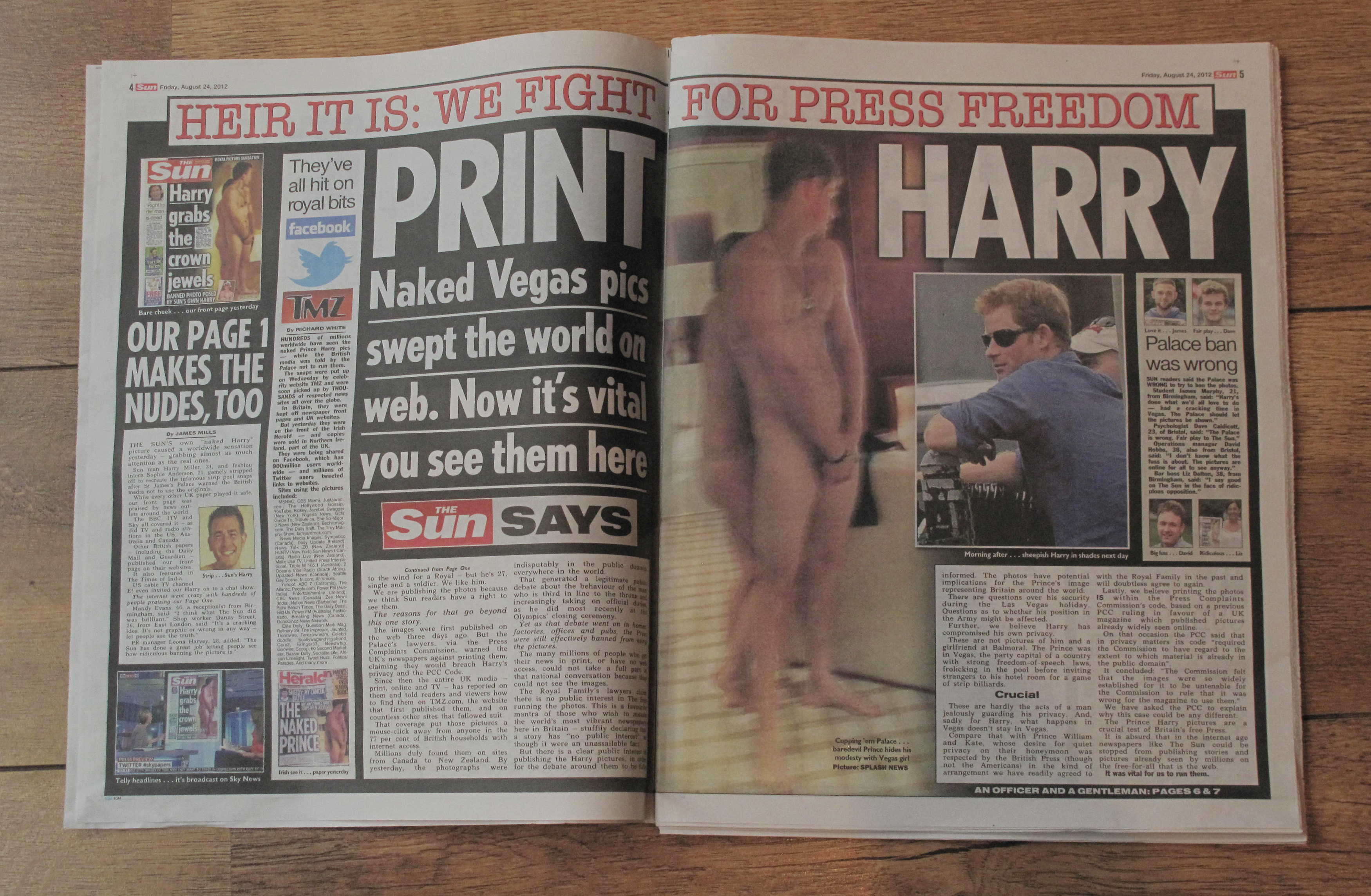 Skandal, Las Vegas, Strippbiljard, Prins Harry, Klädpoker