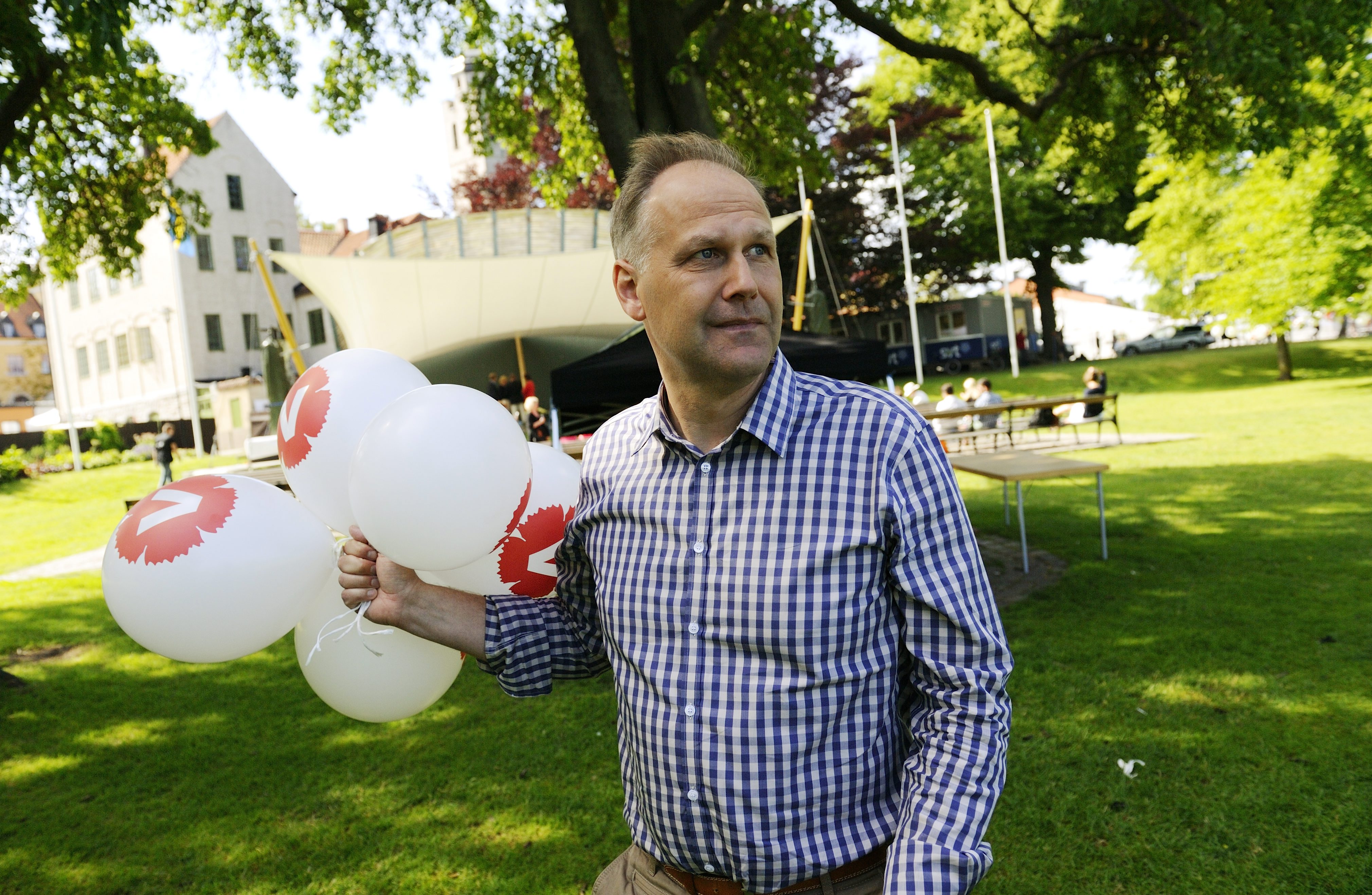 Jonas Sjöstedt, Visby, Almedalen, Almedalsveckan, vänsterpartiet