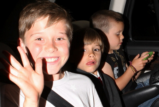 Victoria Beckham, Gravid, David beckham