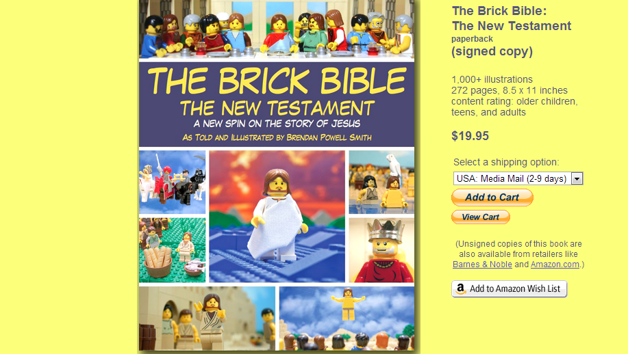 Bibeln, Nya testamentet, Lego 