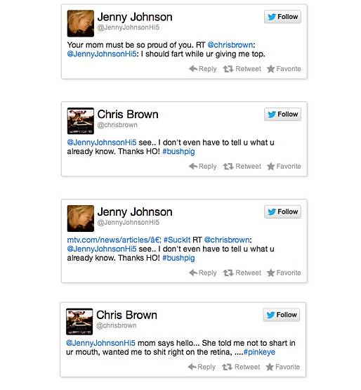Twitter, Chris Brown, Kelly Osbourne, Rihanna, Kokain, sex