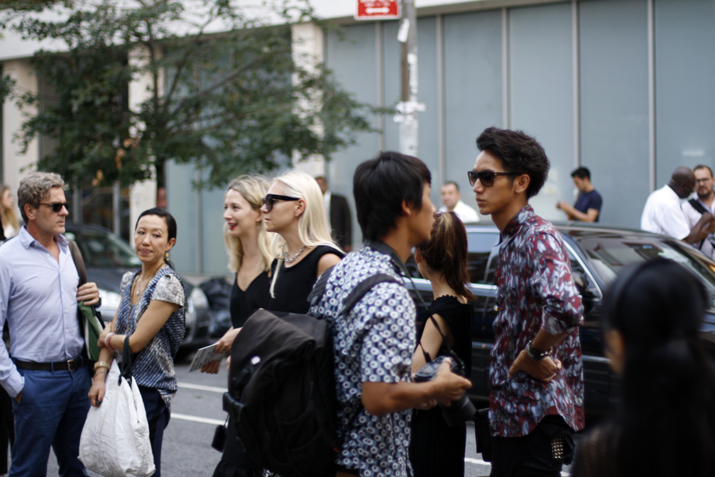  snapshots, Helmut Lang, New York Fashion Week