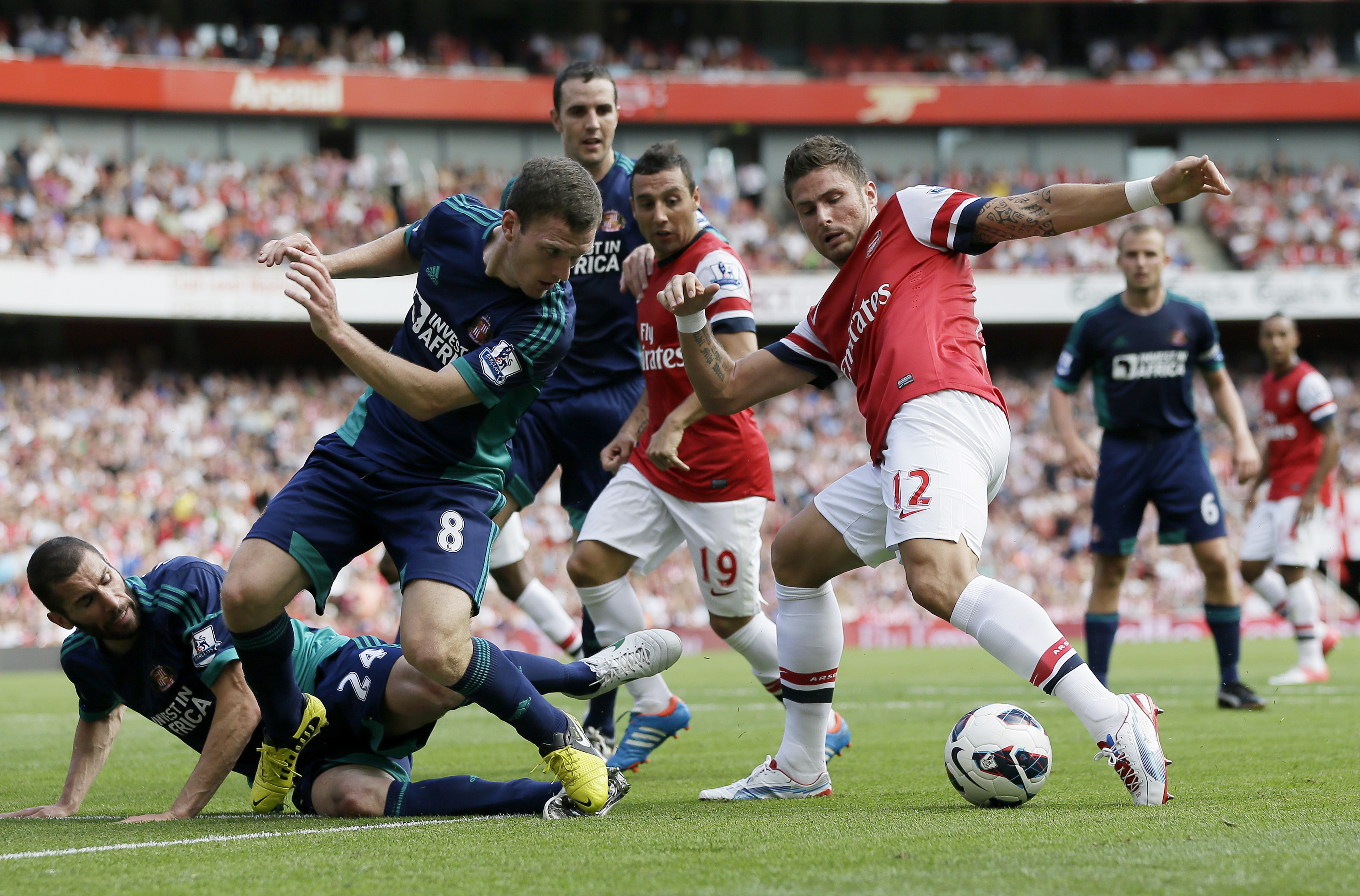 Olivier Giroud, Arsenal, Robin van Persie