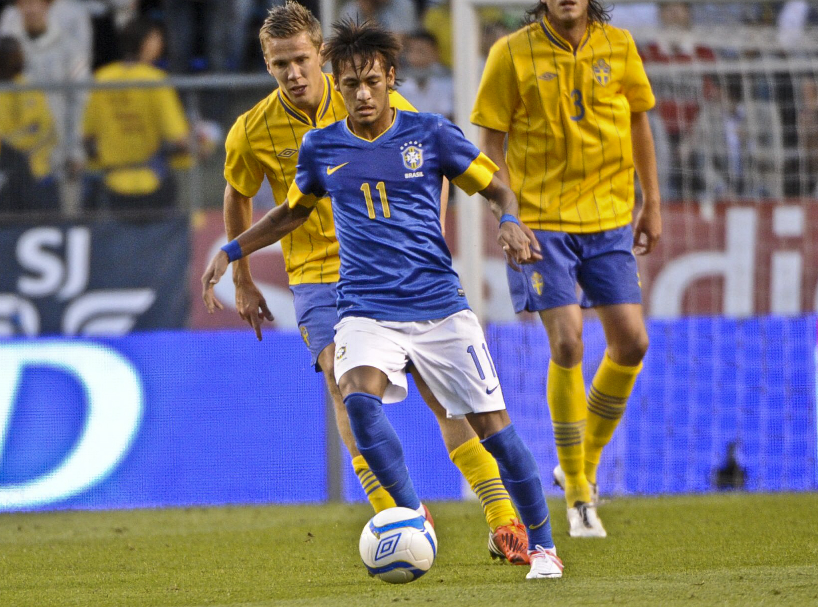 Brasilien, Sverige, Landskamp, Råsunda, Fotboll