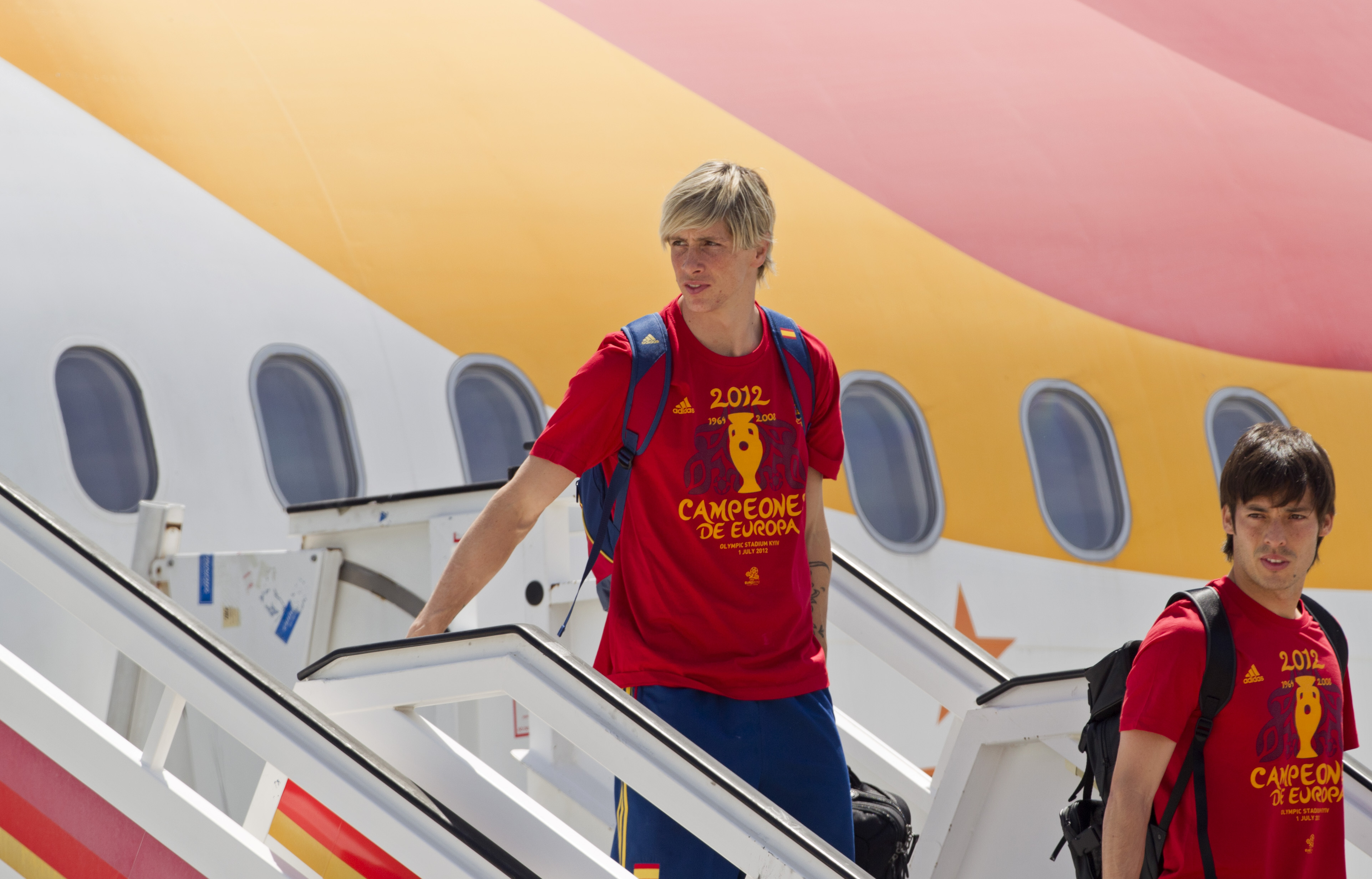 EM, La Roja, Fotboll, Juan Carlos, Fest, Spanien, Madrid, Mästare