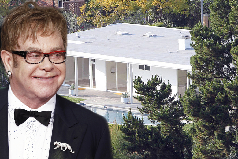 Stjärna, Elton John, Hus, USA, Hollywood, kändis