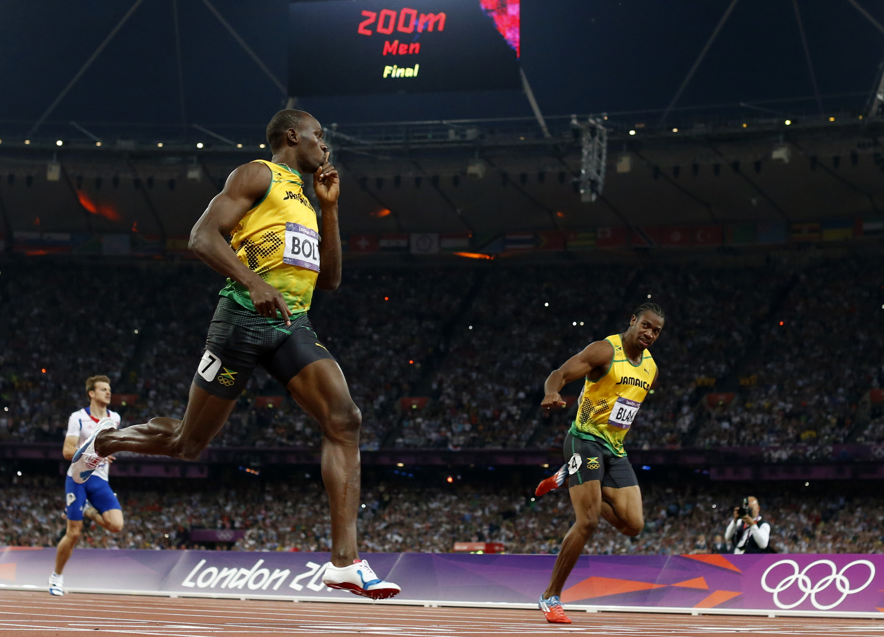 Yohan Blake, 200 meter, Usain Bolt, OS, London, Jamaica