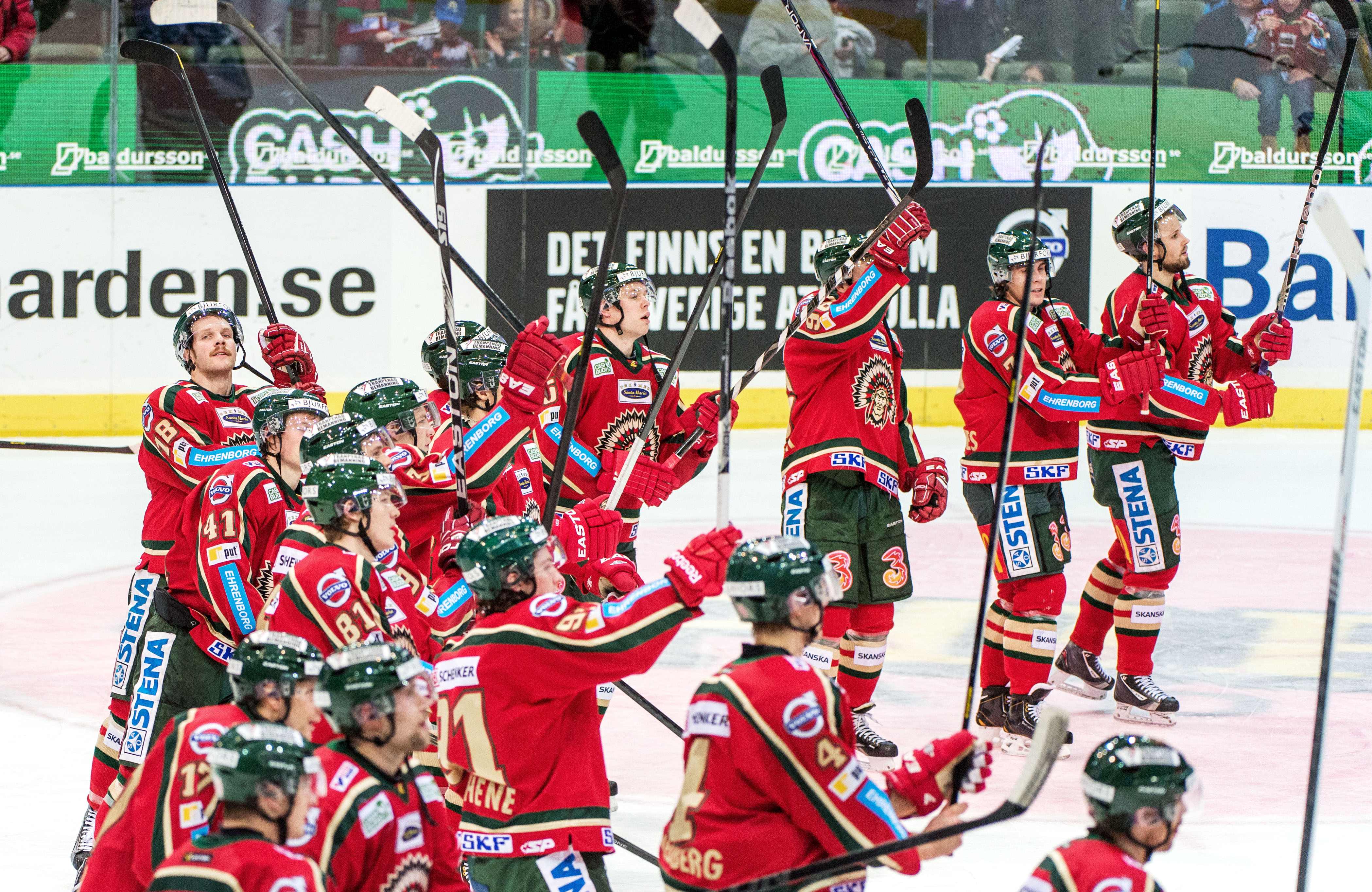 Rogle, Skelleftea, elitserien, Modo, Flyga, Snökaos, Frolunda, Oväder