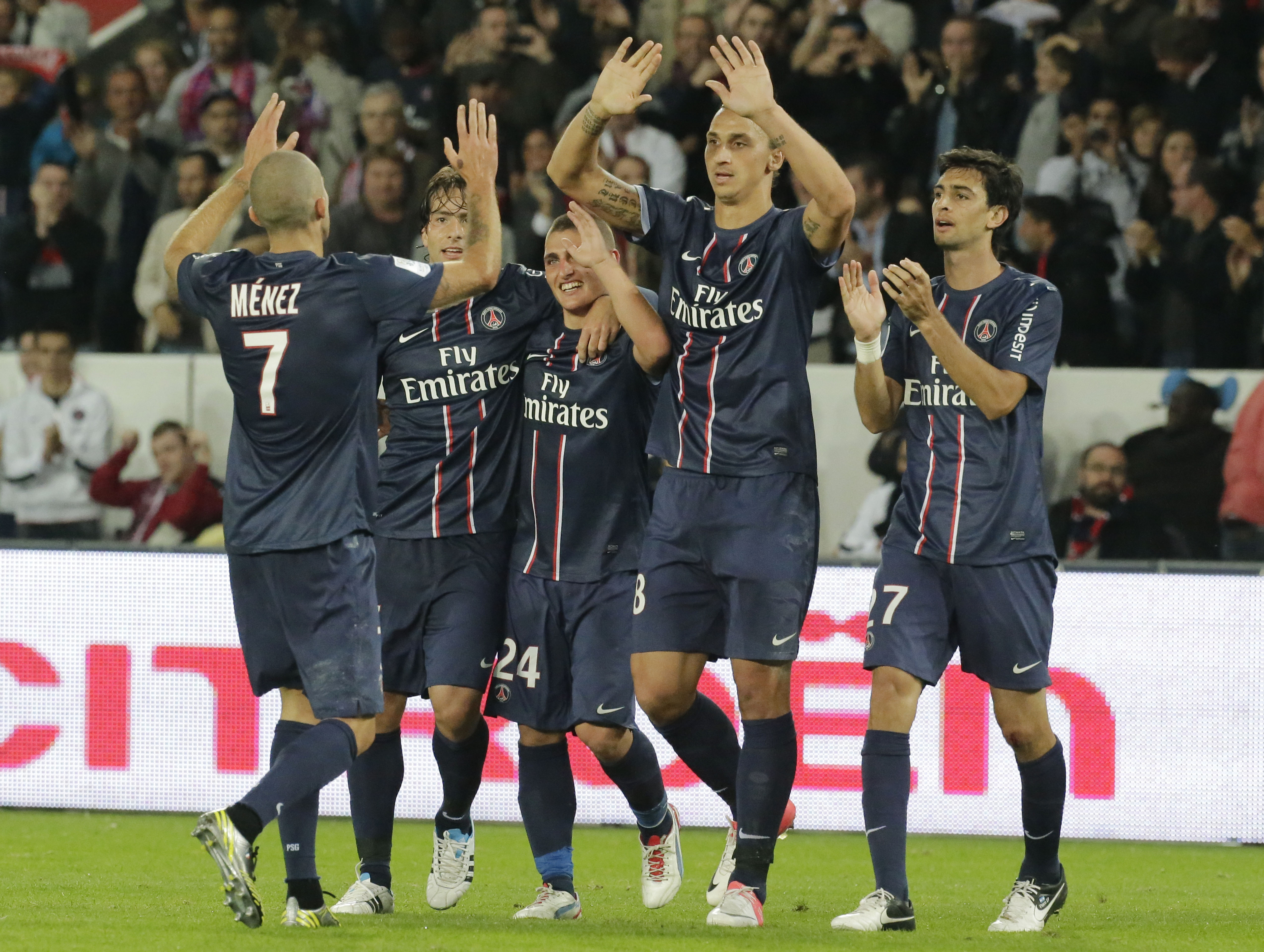 PSG, Toulouse, Zlatan Ibrahimovic, Jeremy Menez