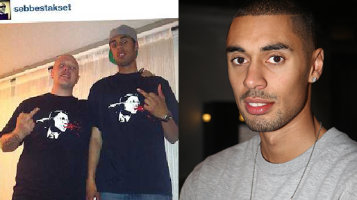SD,  Sebbe Stakset, Blodig, Jimmie Åkesson, Misshandlad, X-factor, Malcolm Brandin, TV4, Kartellen, T-shirt