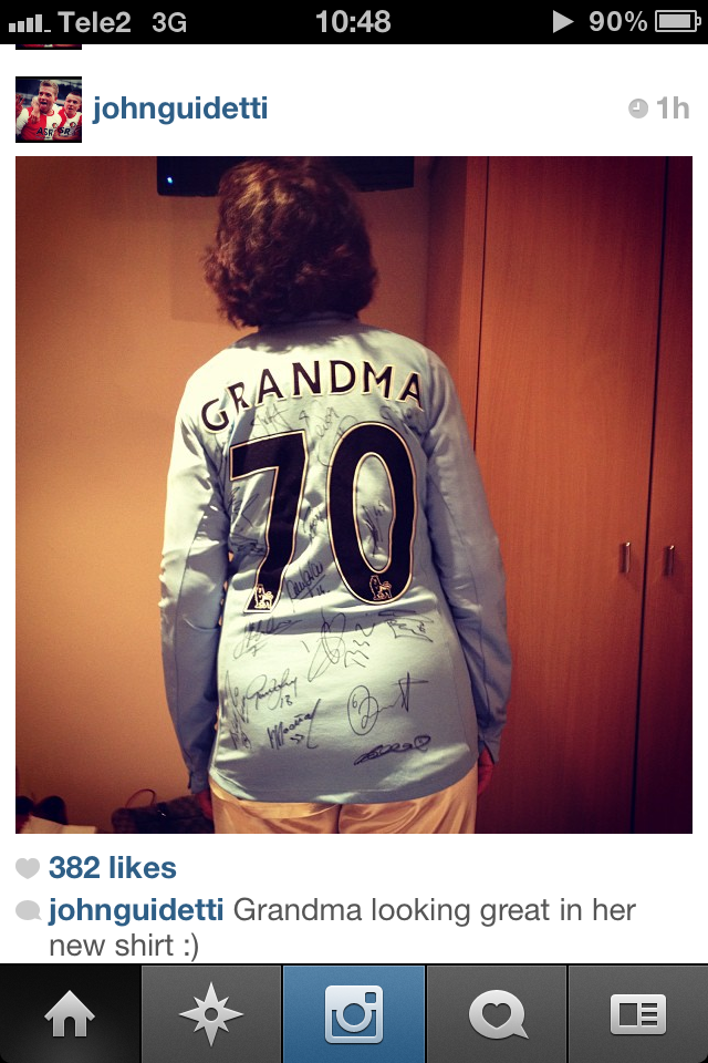 Manchester Ciy, Födelsedag, John Guidetti