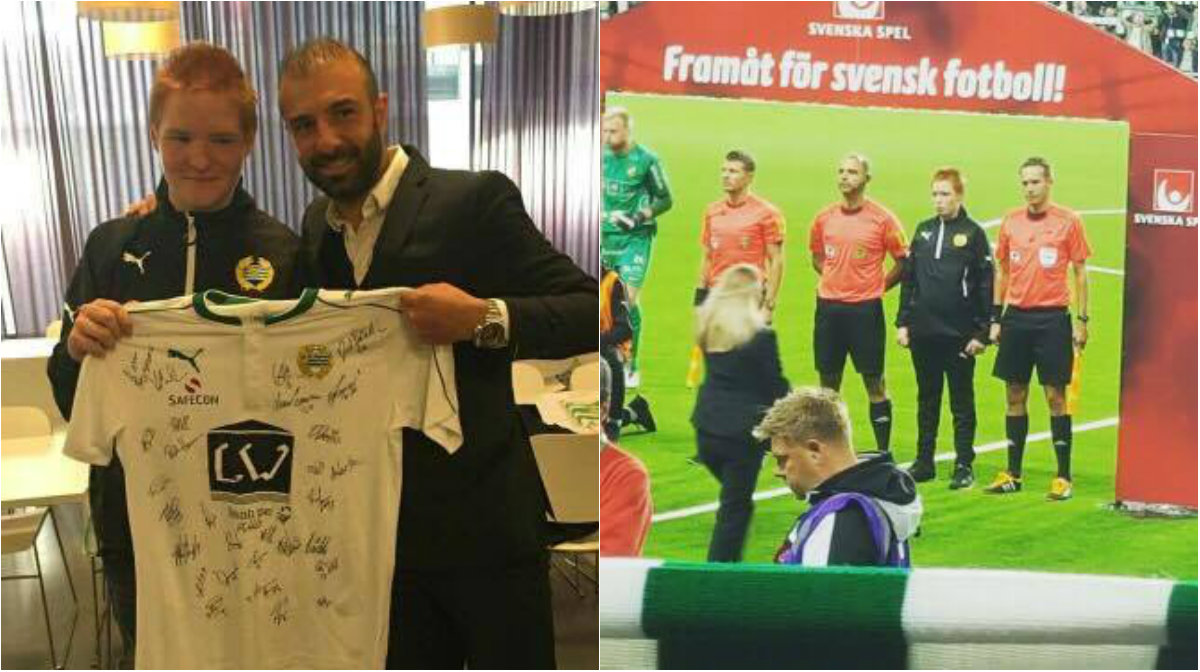 Simon blev mobbad i skolan – då bjöd fotbollssupportern honom till Stockholm