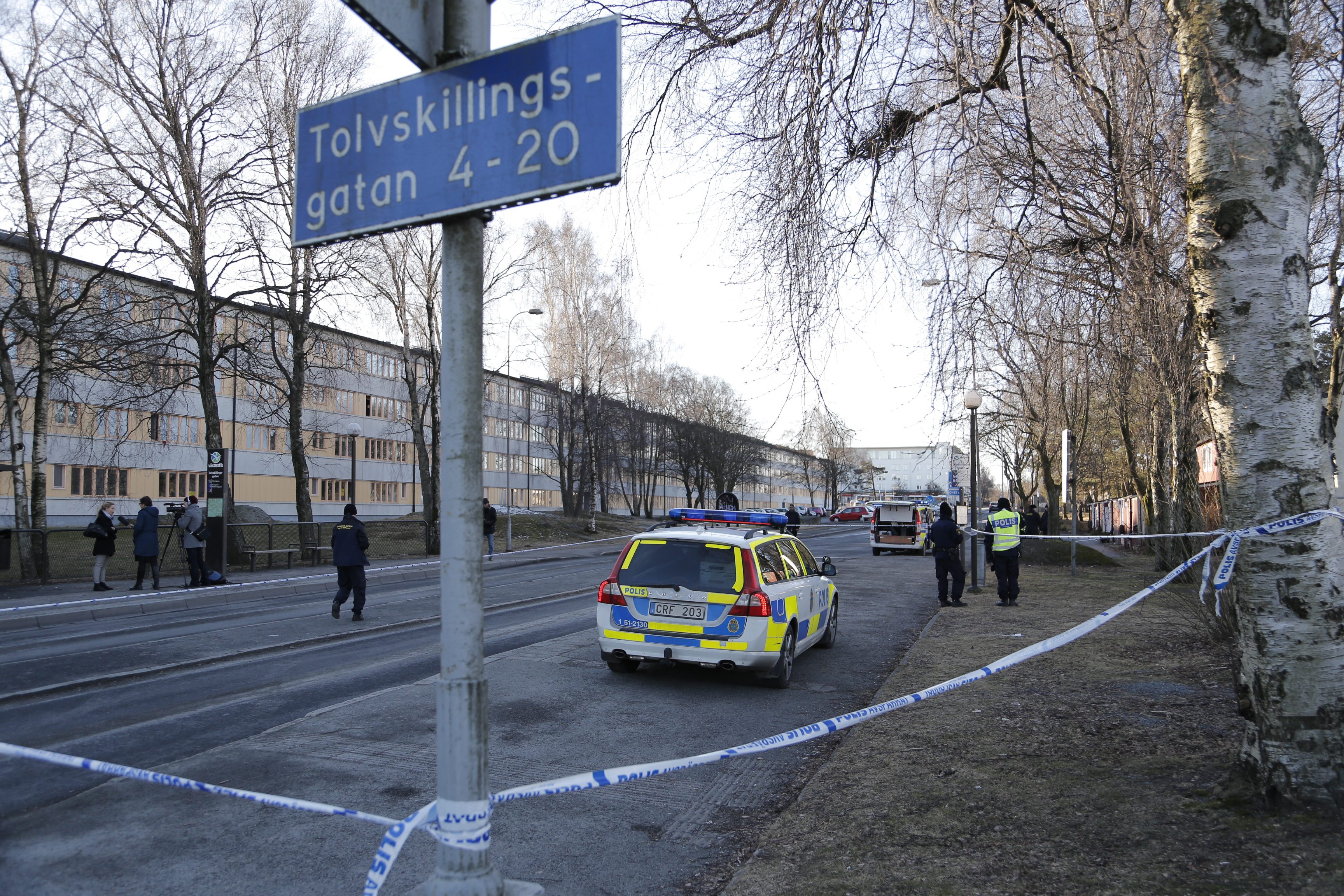 mord, Kvinna, Parkeringsplats, Man gripen, Västra Frölunda