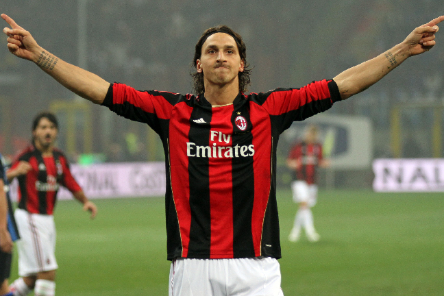 Zlatan Ibrahimovic, Fotboll, Strejk, serie a