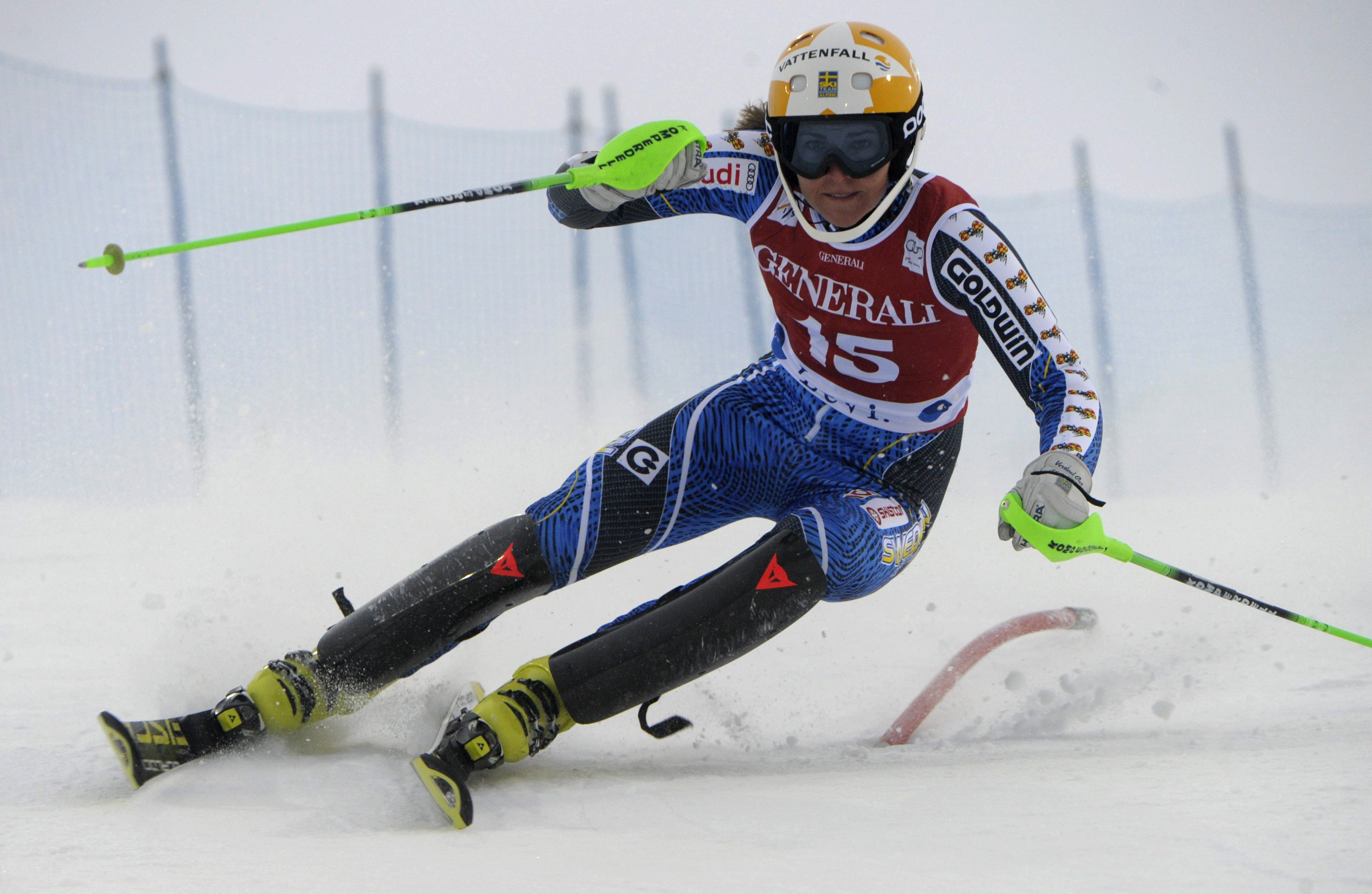 Slalom, Alpint
