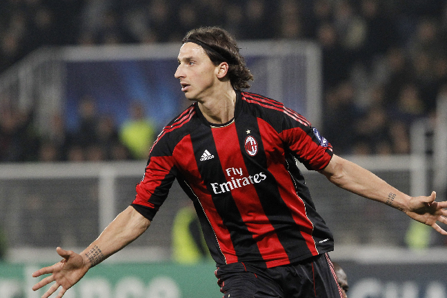 milan, Zlatan Ibrahimovic, Fotboll, serie a, Guldbollen, Wesley Sneijder