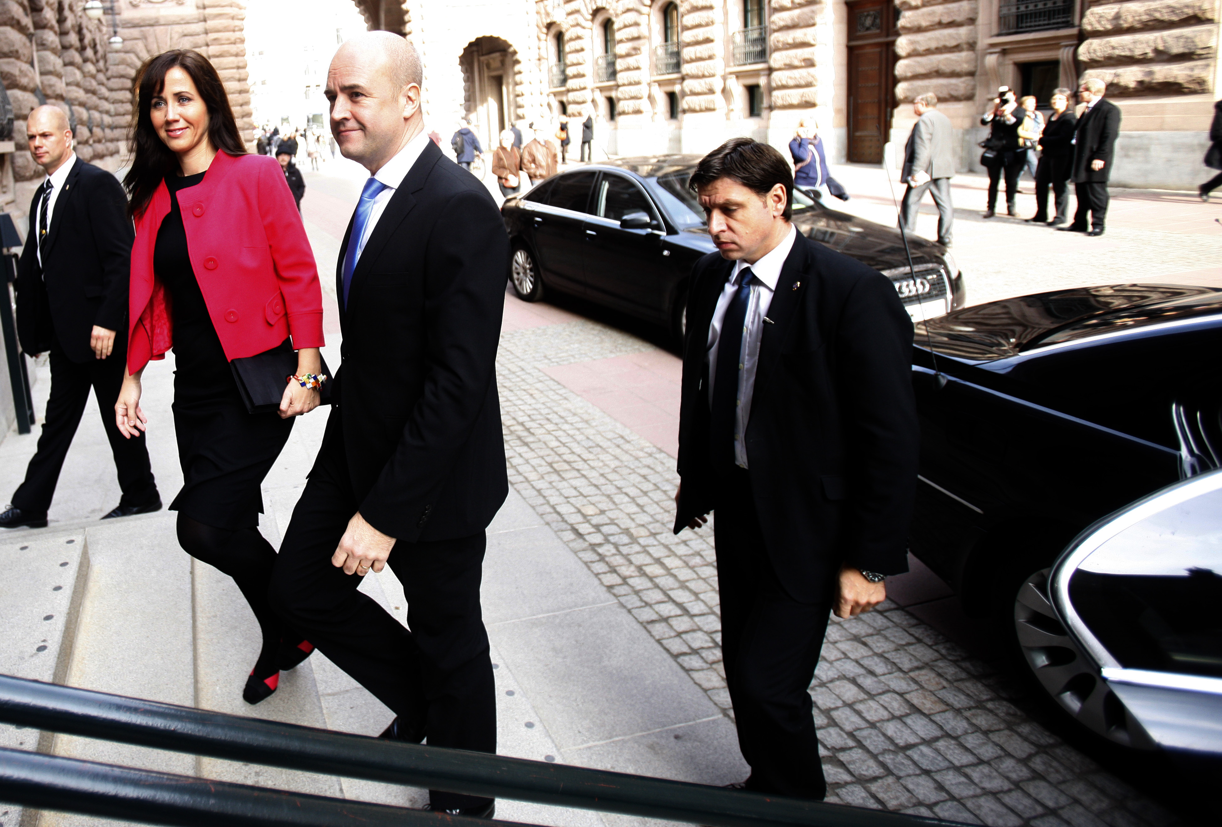 Fredrik Reinfeldt, Reinfeldts son, Stureplan, Elisabeth Massi Fritz