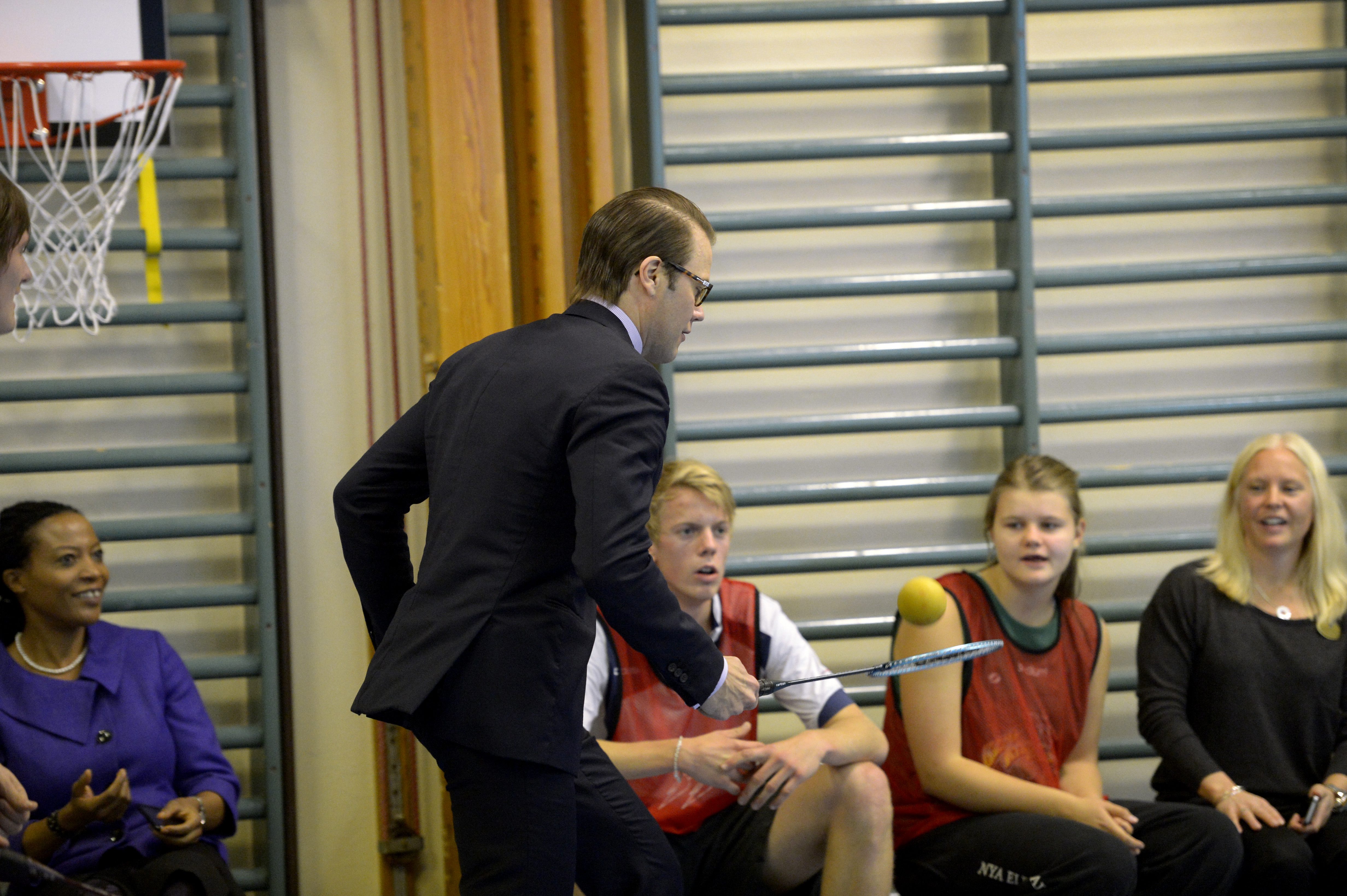Göran Hägglund, Badminton, Prins Daniel, boost-boll