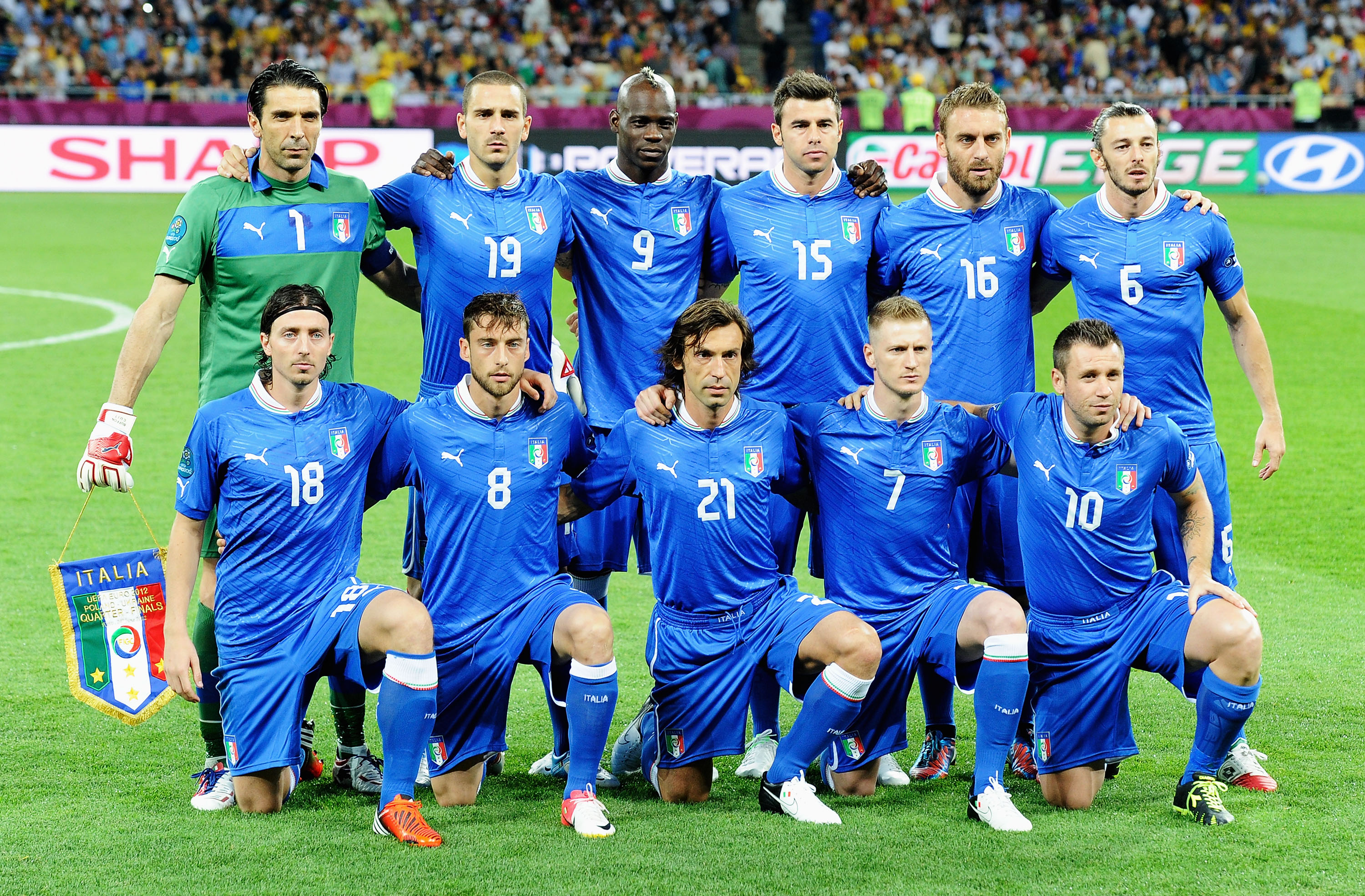 Bildspecial, Fotboll, EM, Italien, England
