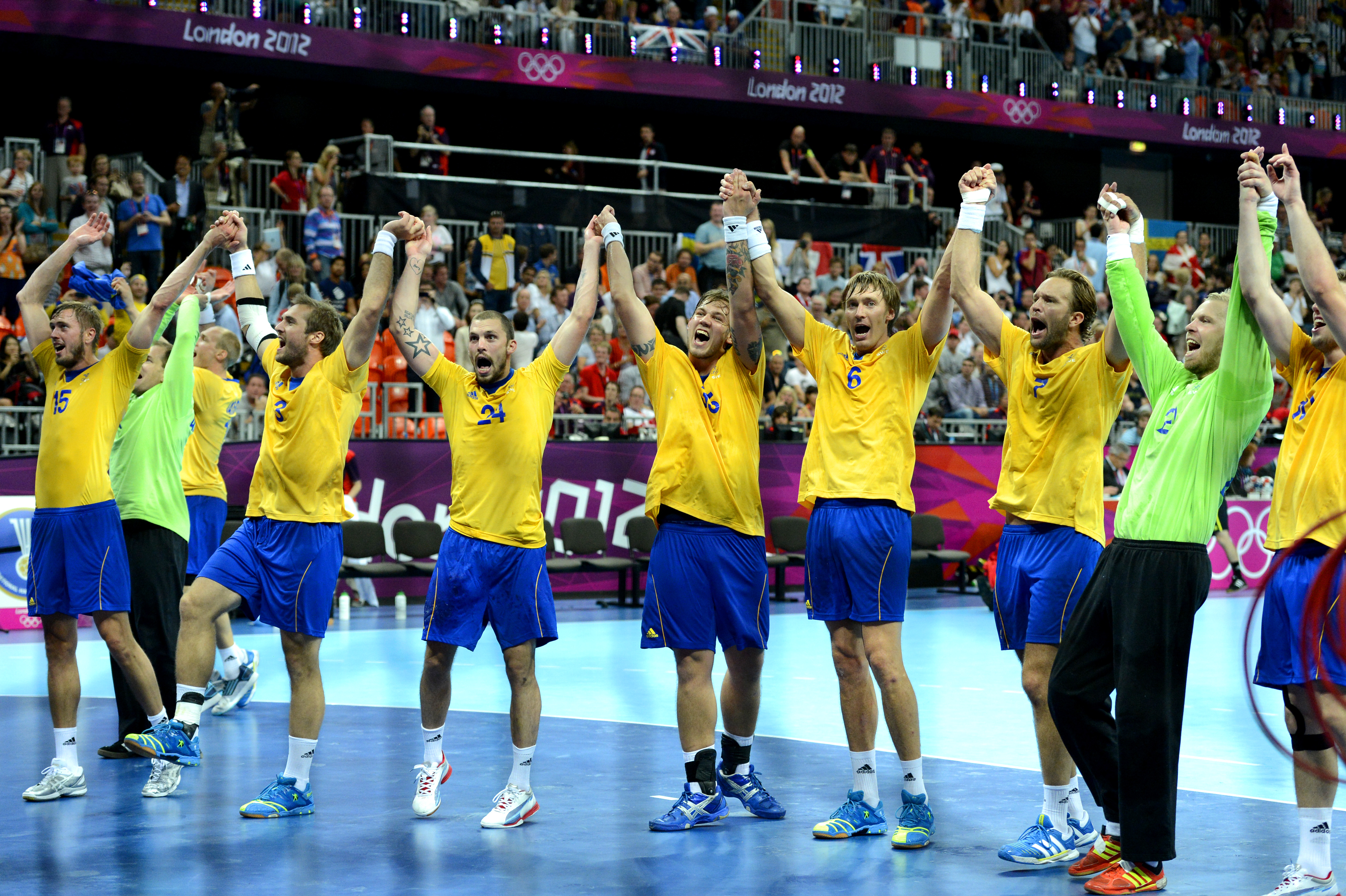 OS, Sverige, Handboll, London, Danmark