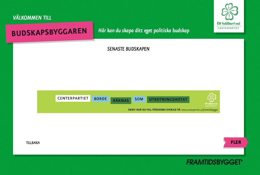  Budskapsbyggaren,  Jonas Nyström, Centerpartiet, Wiki