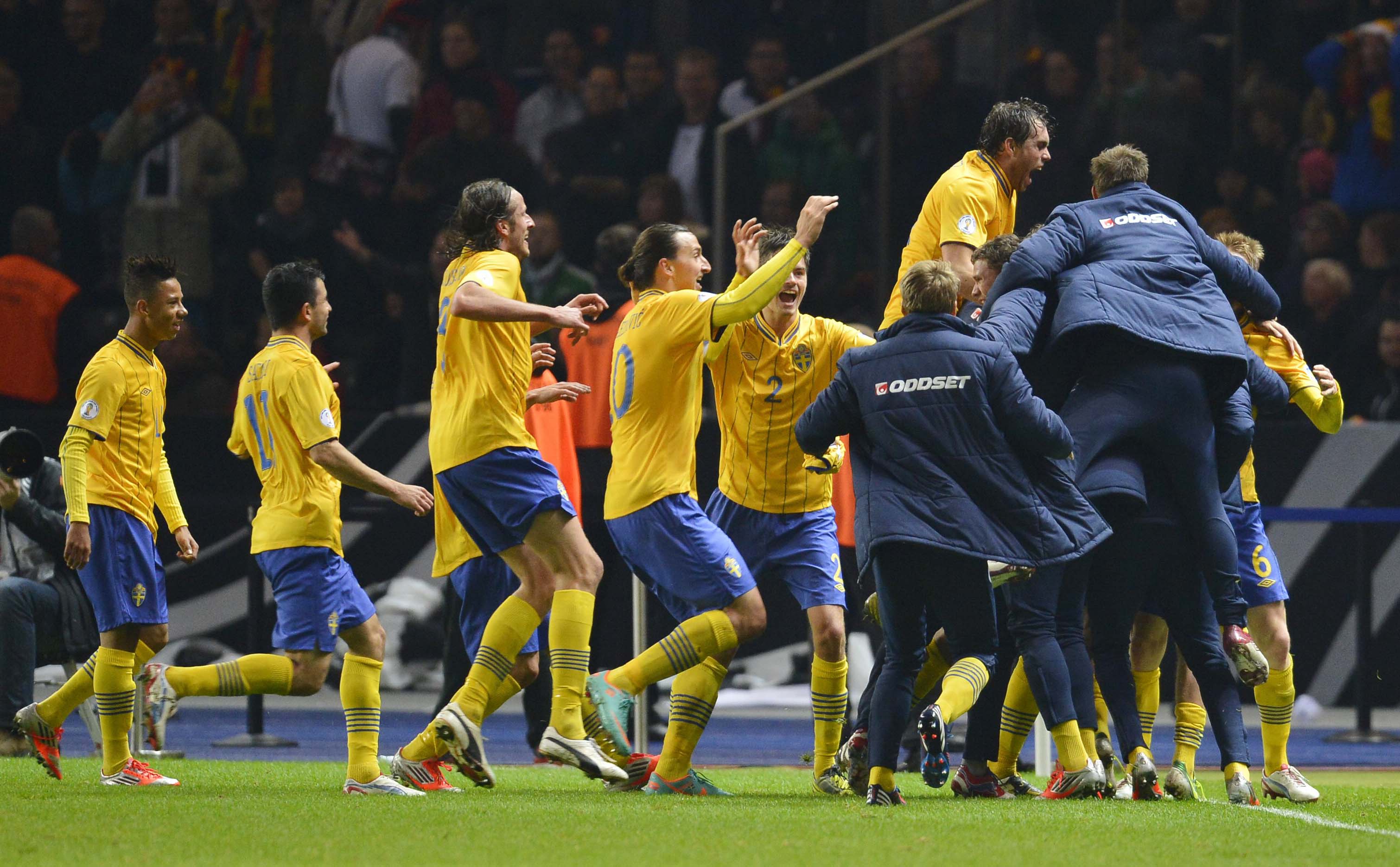 Zlatan, Sverige, Tyskland