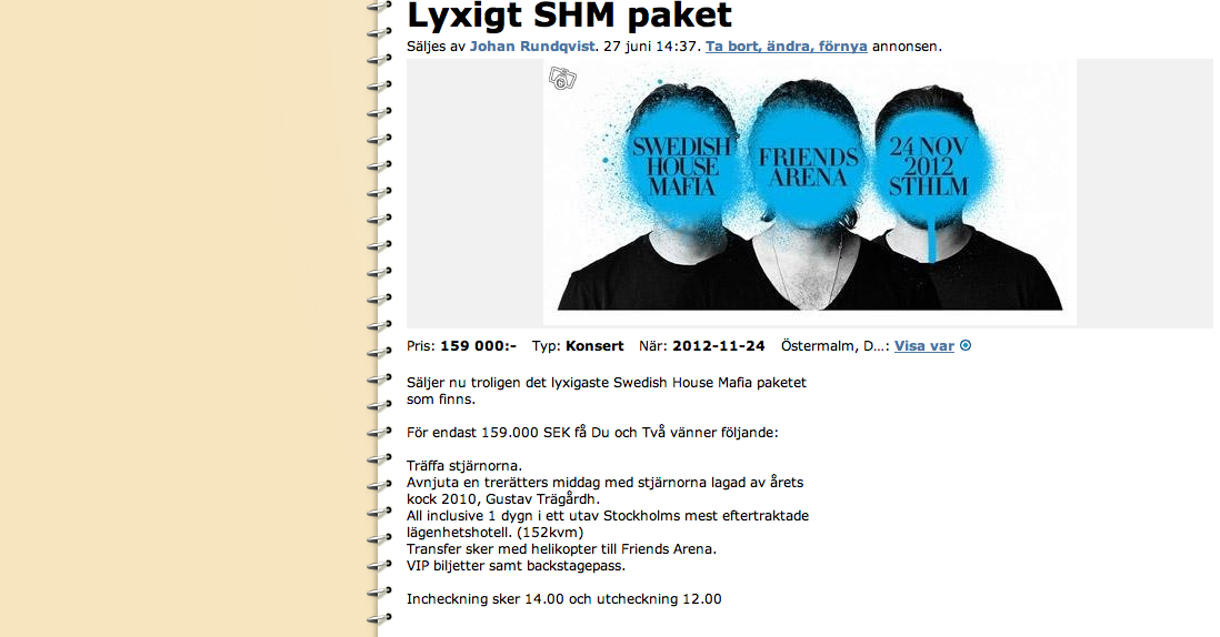 Swedish House Mafia, Steve Angello, Sverige, Sebastian Ingrosso, Axwell, Konsert, Friends Arena, Musik
