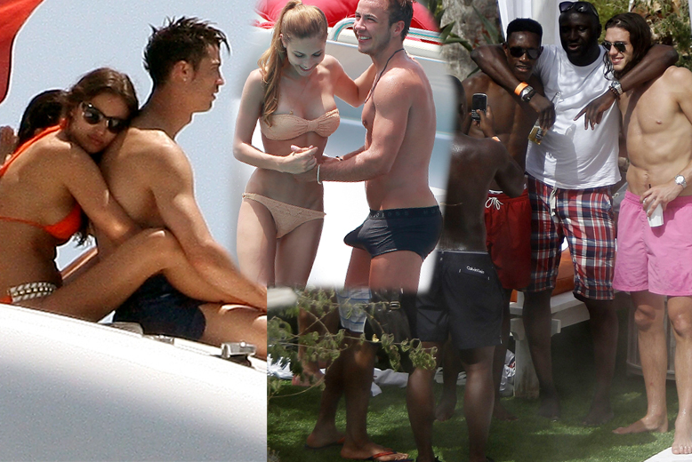 Fotboll, Cristiano Ronaldo, kändis, Paparazzi, Semester, Stjärna, Lionel Messi, bildextra