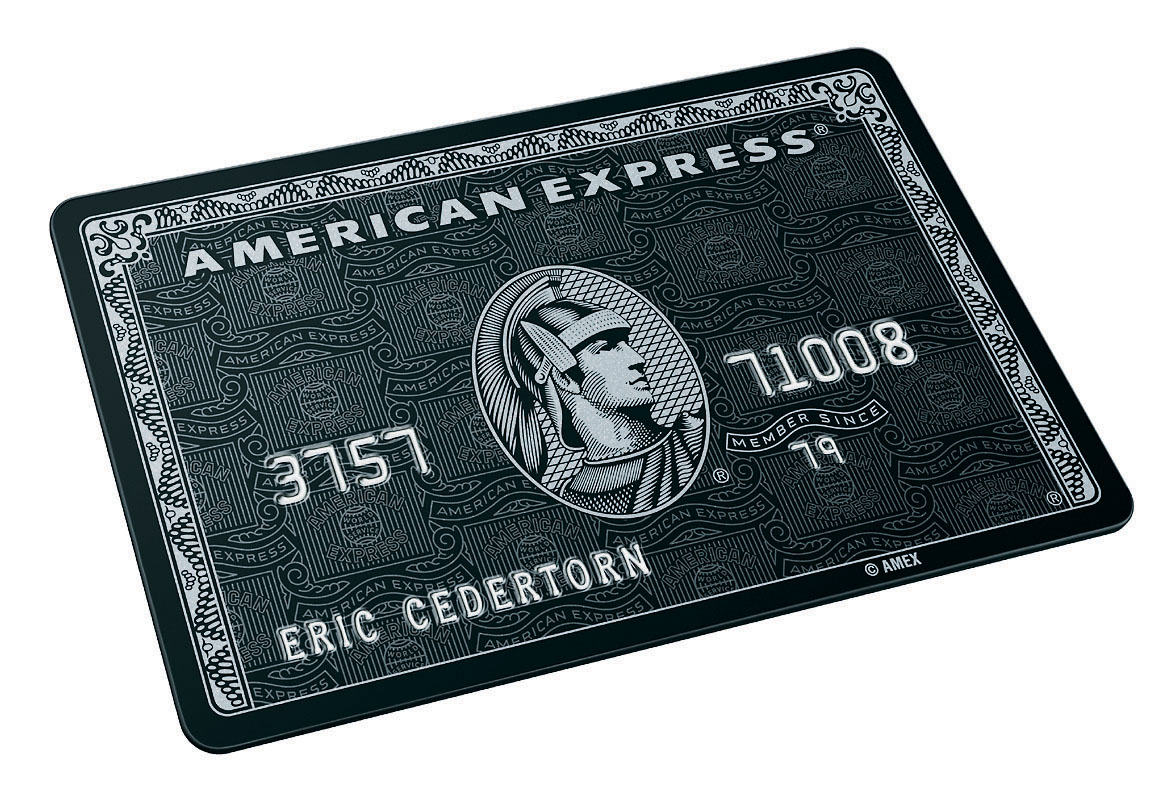 Zlatan, Längst bak i taxin, American Express Centurion