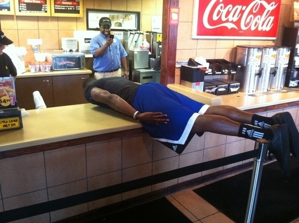 Dwight Howard, Planking, NBA, Gilbert Arenas, bildextra