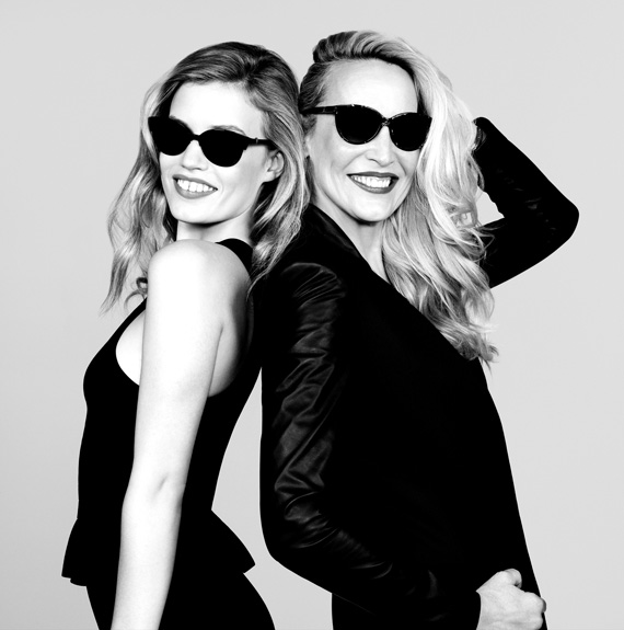 Jerry Hall, Georgia May Jagger