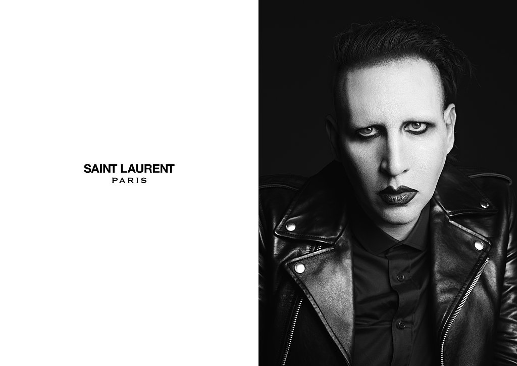 Courtney Love,  Arial Pink,  Kim Gordon,  Saint Laurent, Hedi Slimane, Marilyn Manson