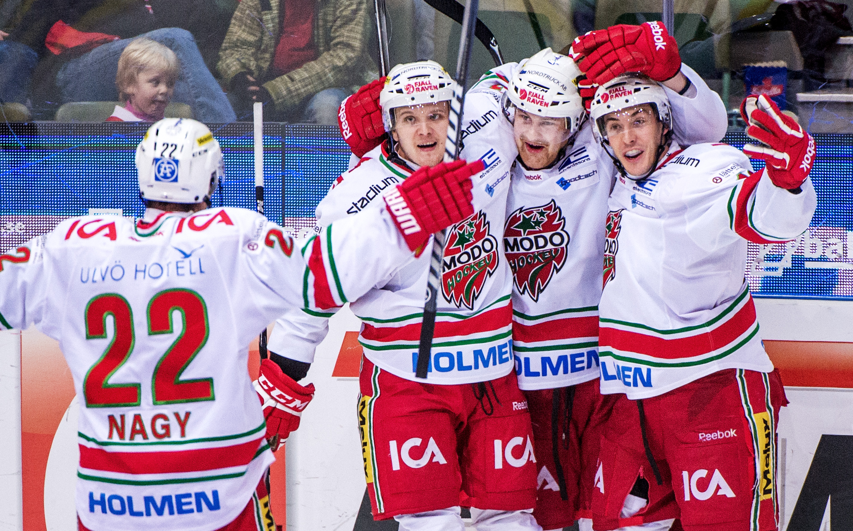 Snökaos, Frolunda, Flyga, Rogle, Oväder, Skelleftea, Modo, elitserien