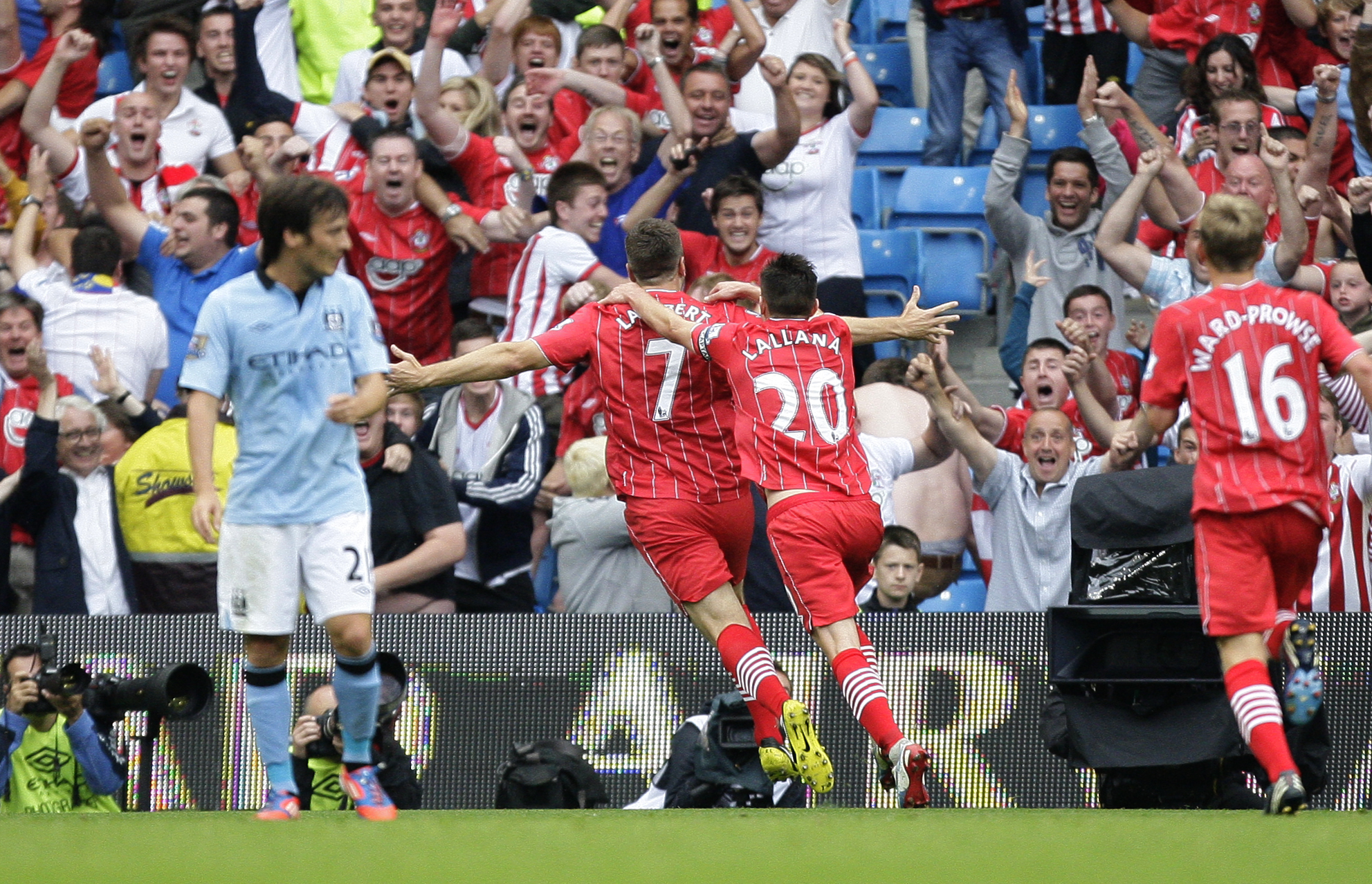 Southampton, Manchester City, Premier League