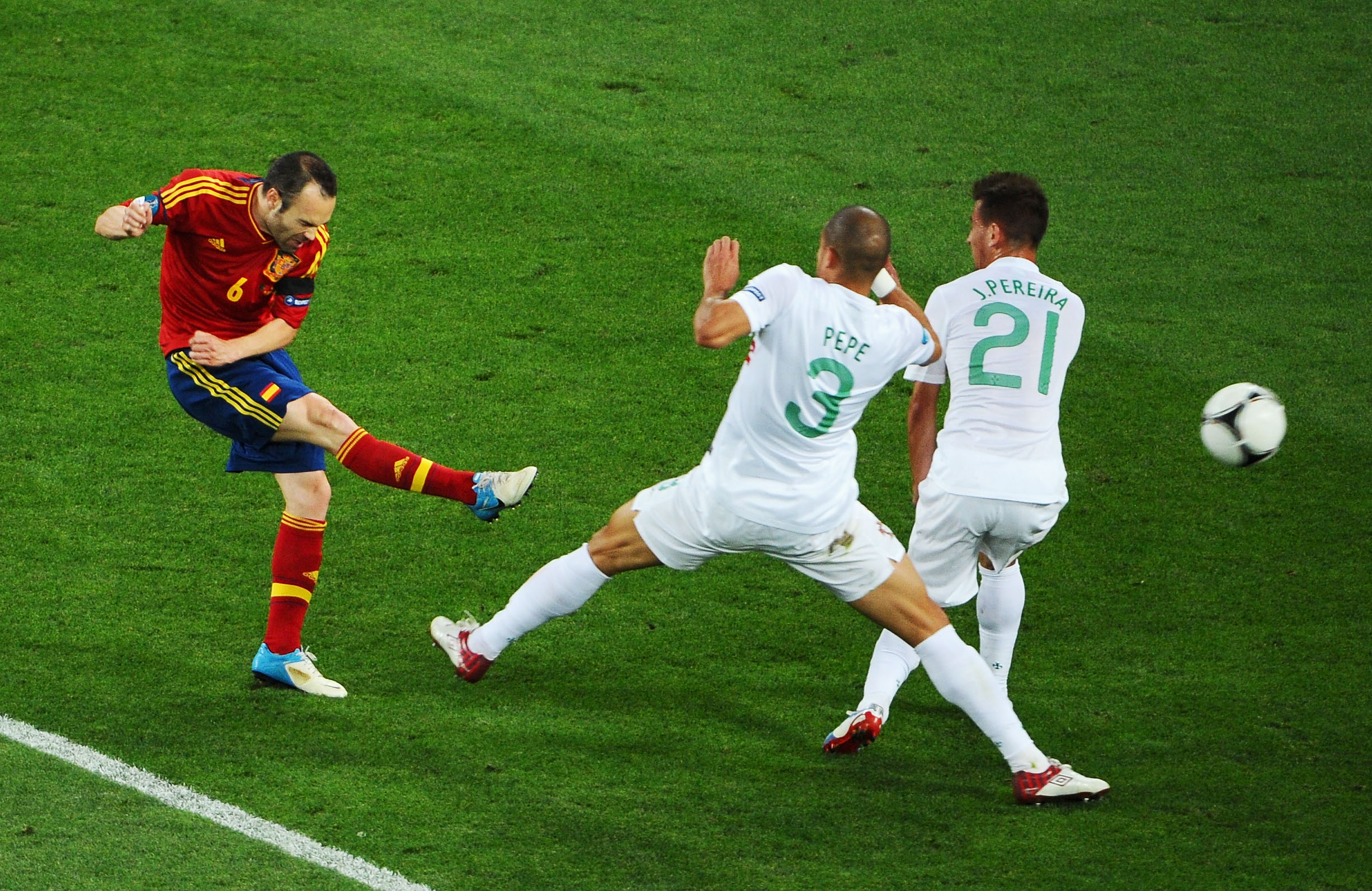 EM-nyheter, Portugal-Spanien, Semifinal
