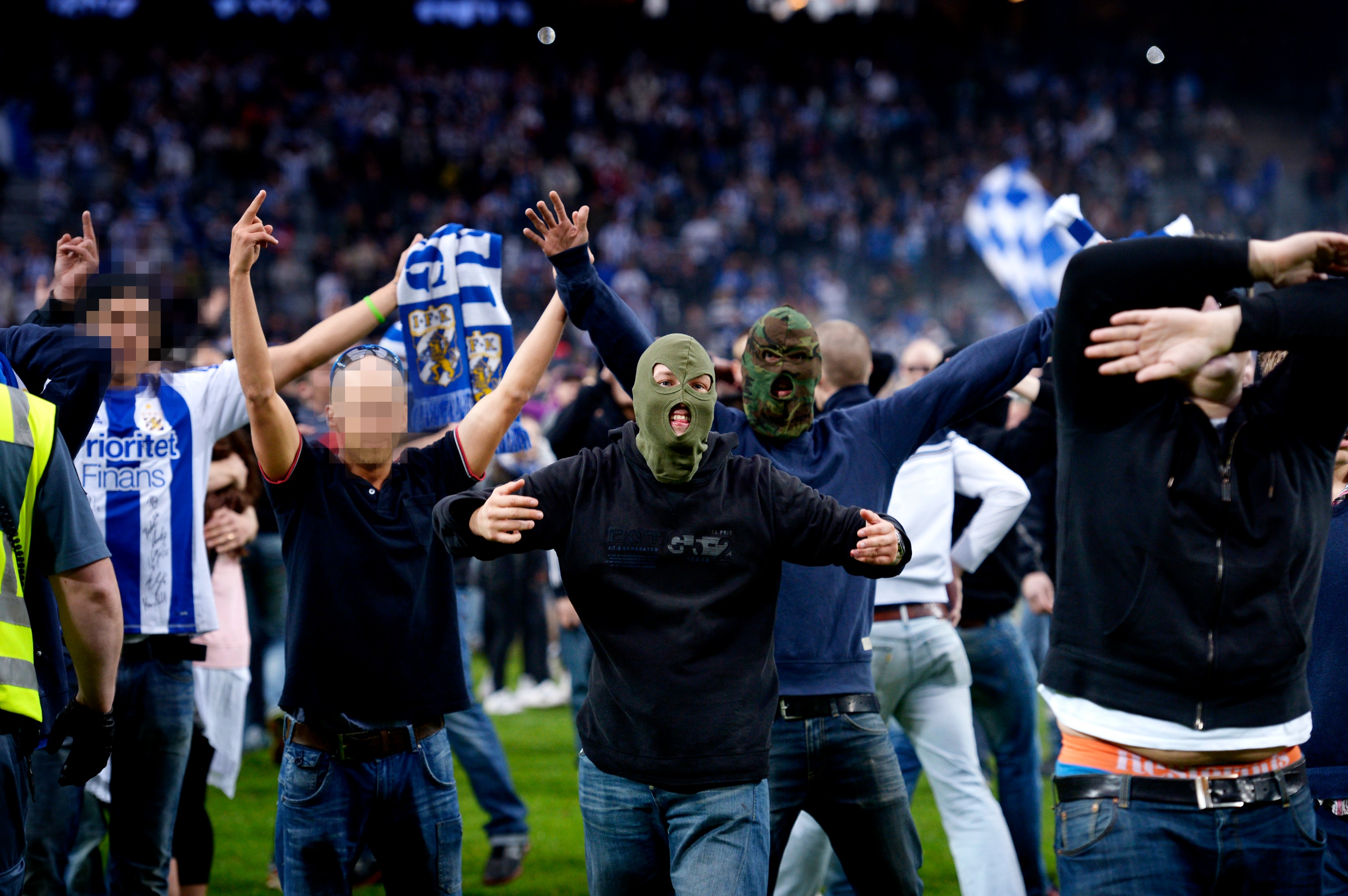 ifk goteborg, Anhållna, Svenska cupen-finalen, Djurgarden, Polisen