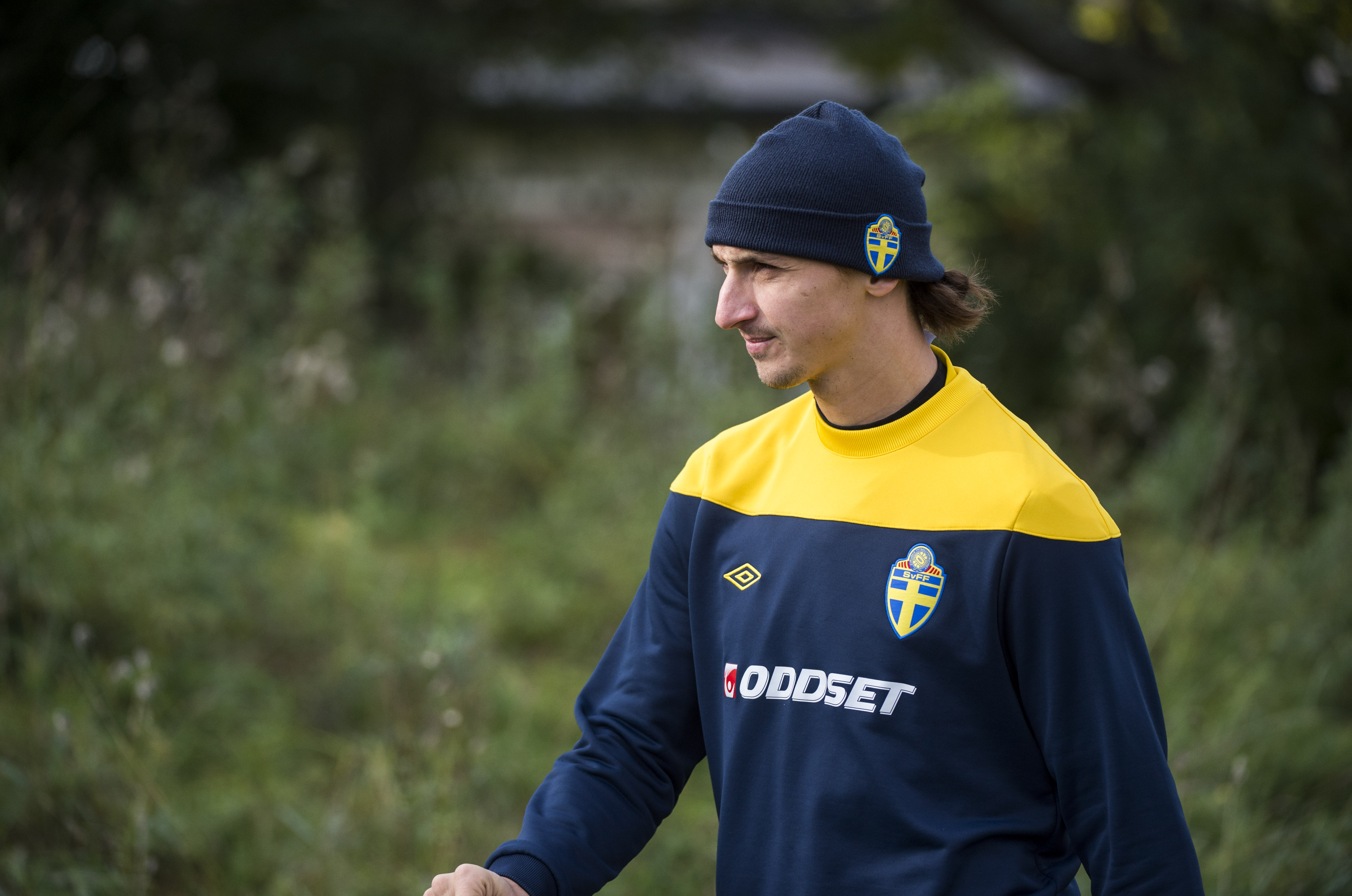 Vägen mot Brasilien 2014, Presskonferens, Zlatan