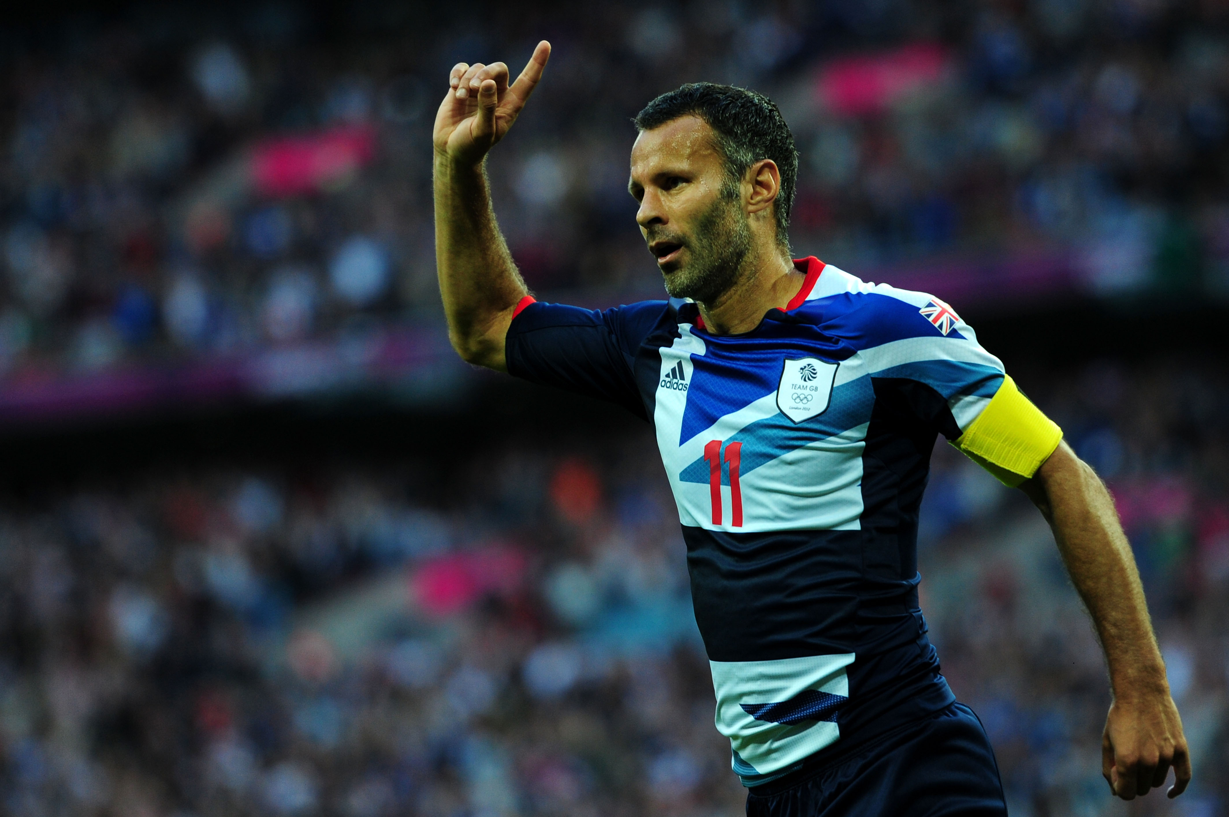 OS i London, Storbritannien, Ryan Giggs, Nationalsång, Fotboll
