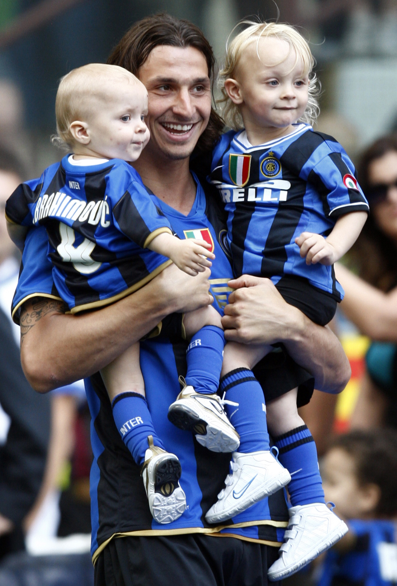 David beckham, Bebis, milan, Barn, Babylycka, Fotboll, Baby, Zlatan, England, Zlatan Ibrahimovic