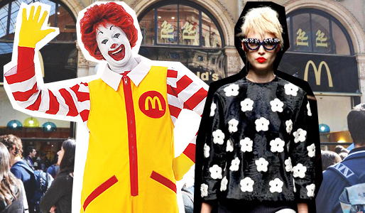 McDonalds, Prada