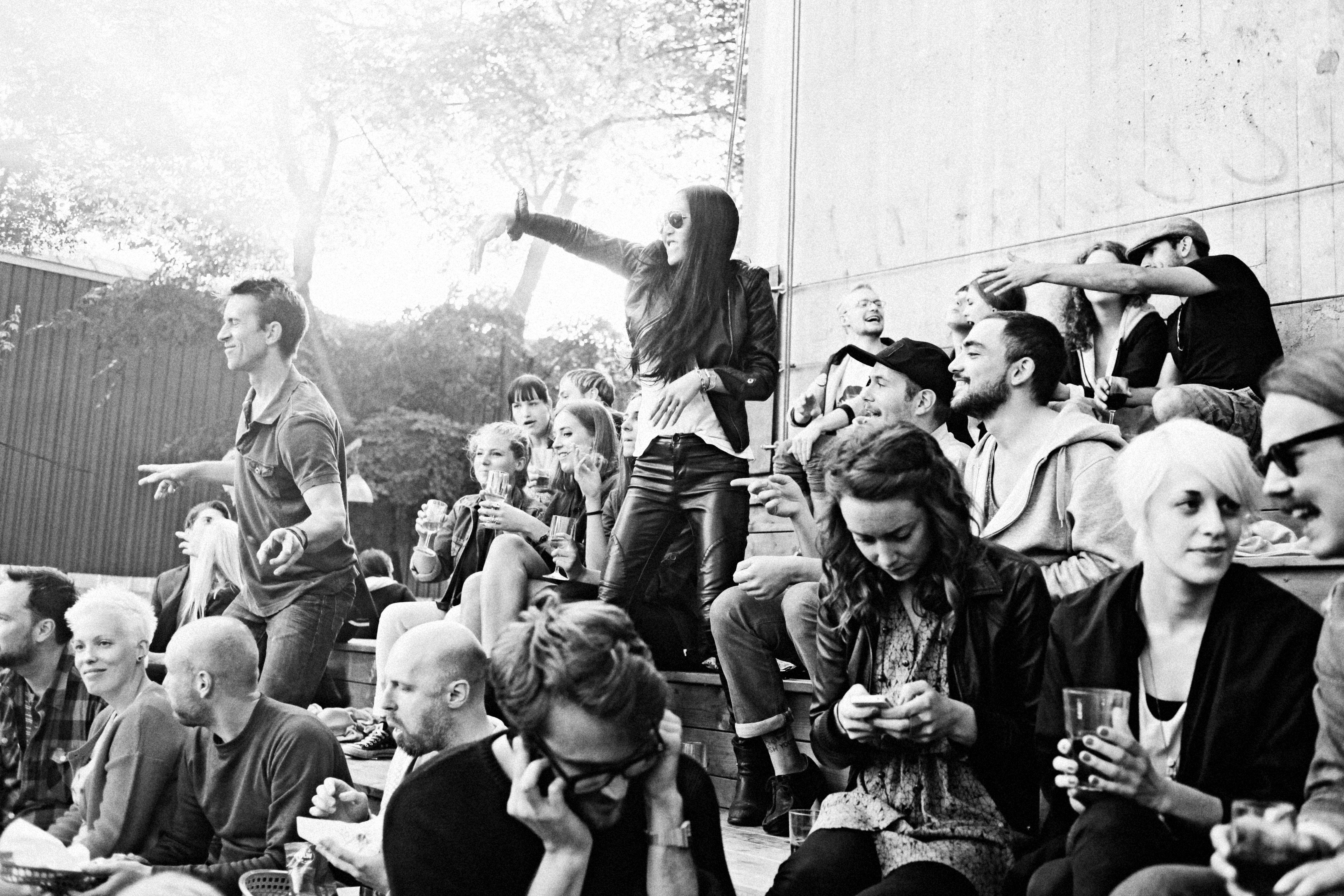 Trädgården, Daytime sessions, Maurice Fulton, Sima Korenivski, Rub n tug