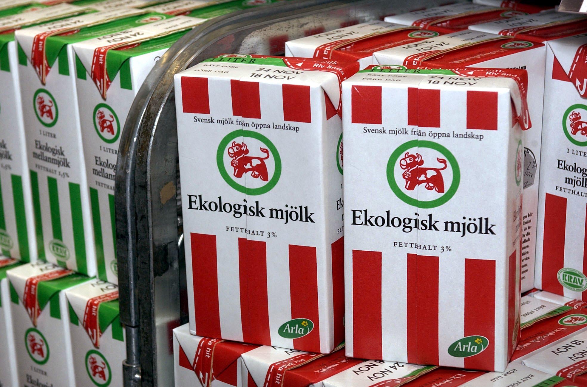 Kott, Mjölk, Arla