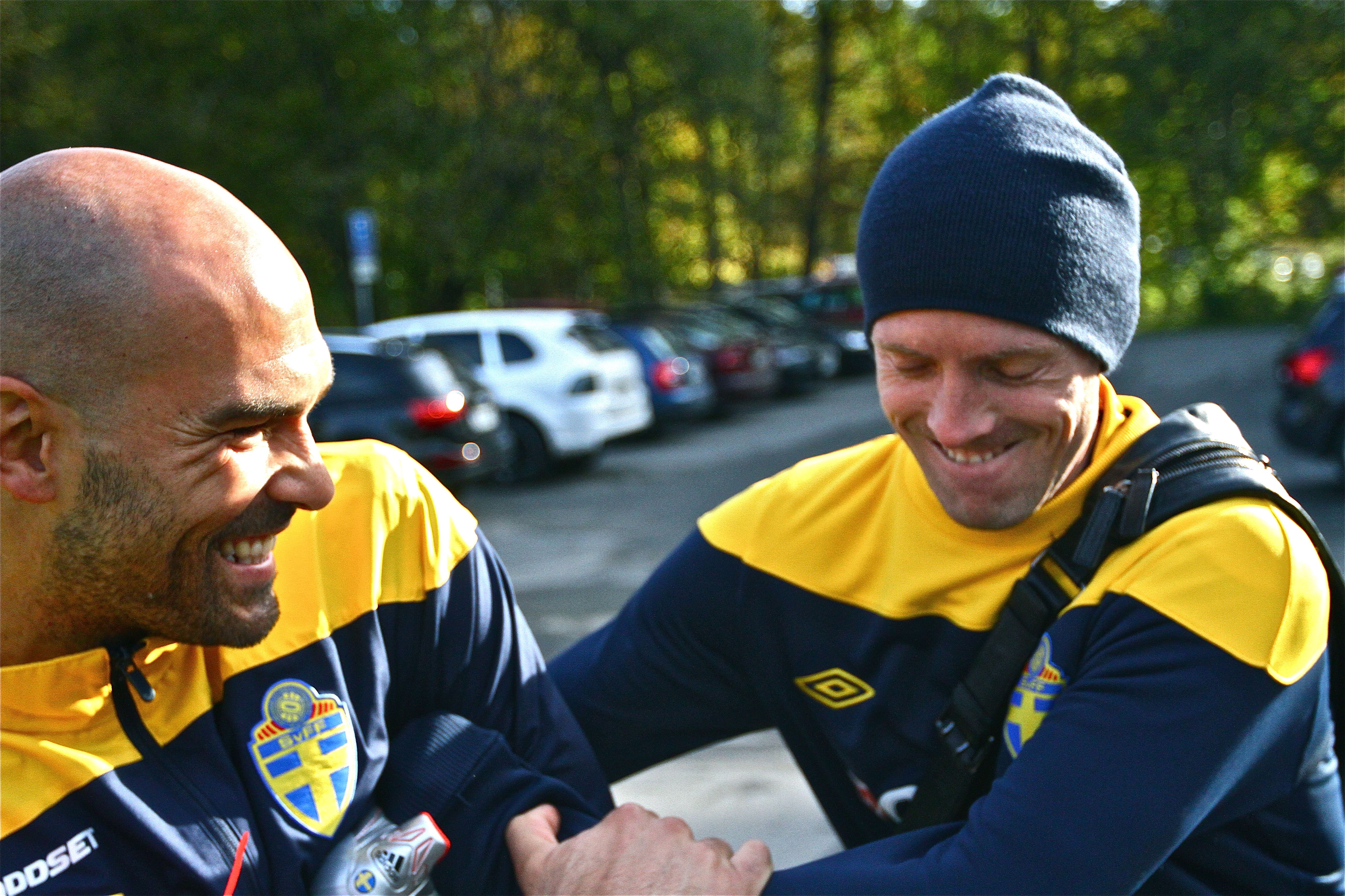 Christian Wilhelmsson, Daniel Majstorovic, Zlatan Ibrahimovic, Brottas, Chippen